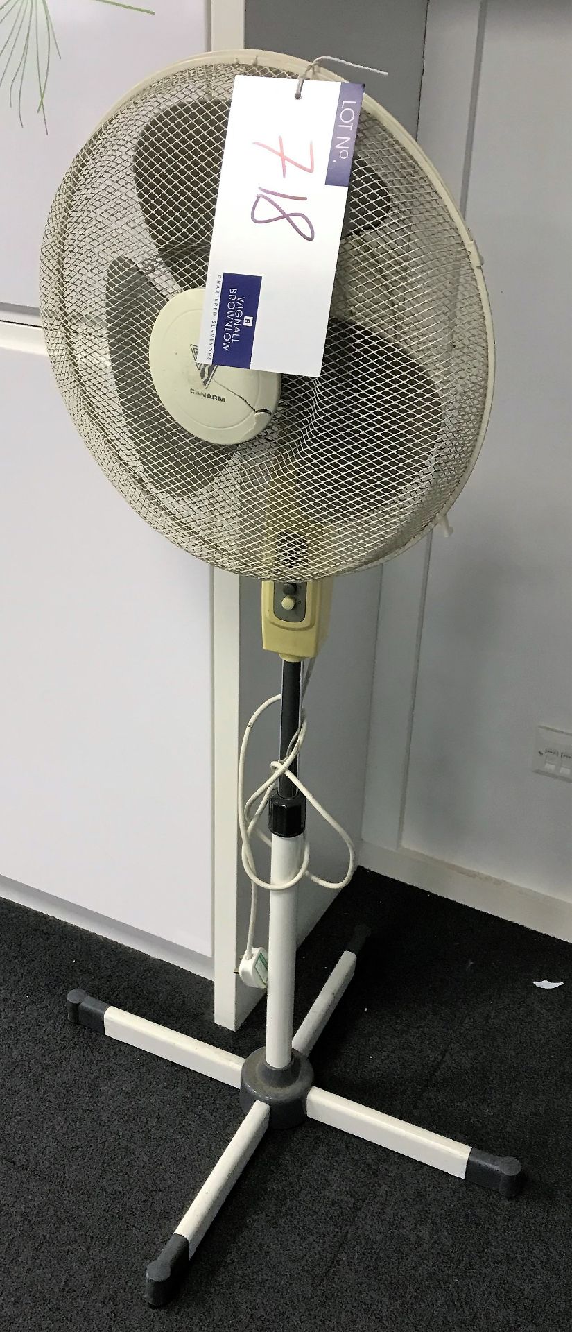 A Canarm Floorstanding Fan.