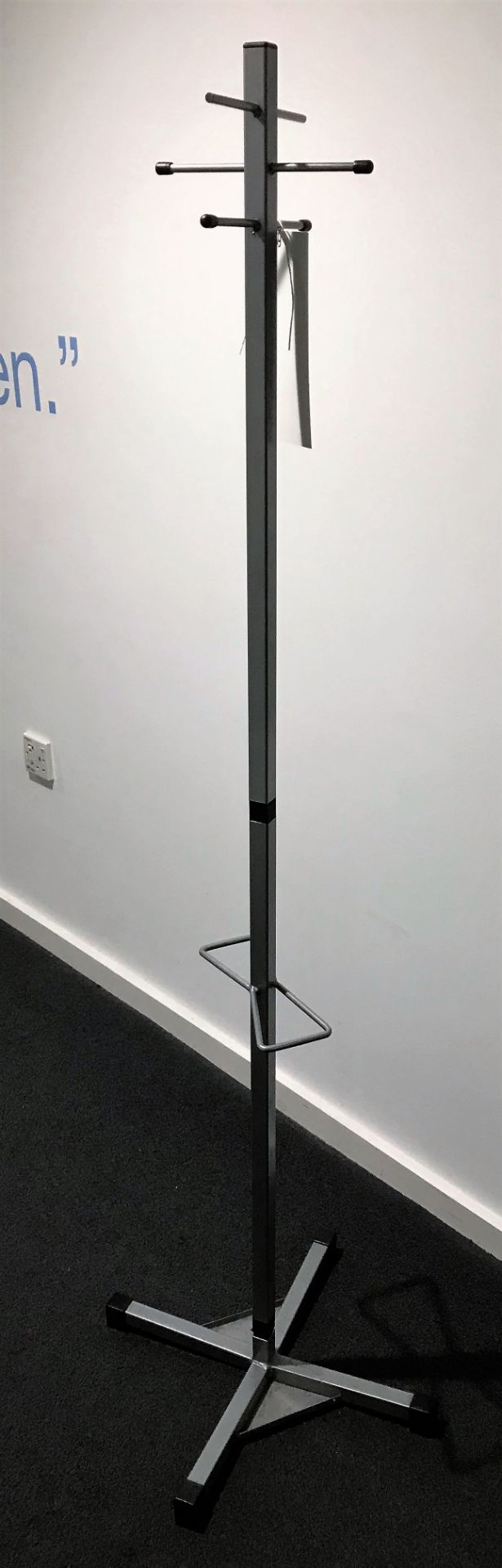 3 Steel Hat and Coat Stands