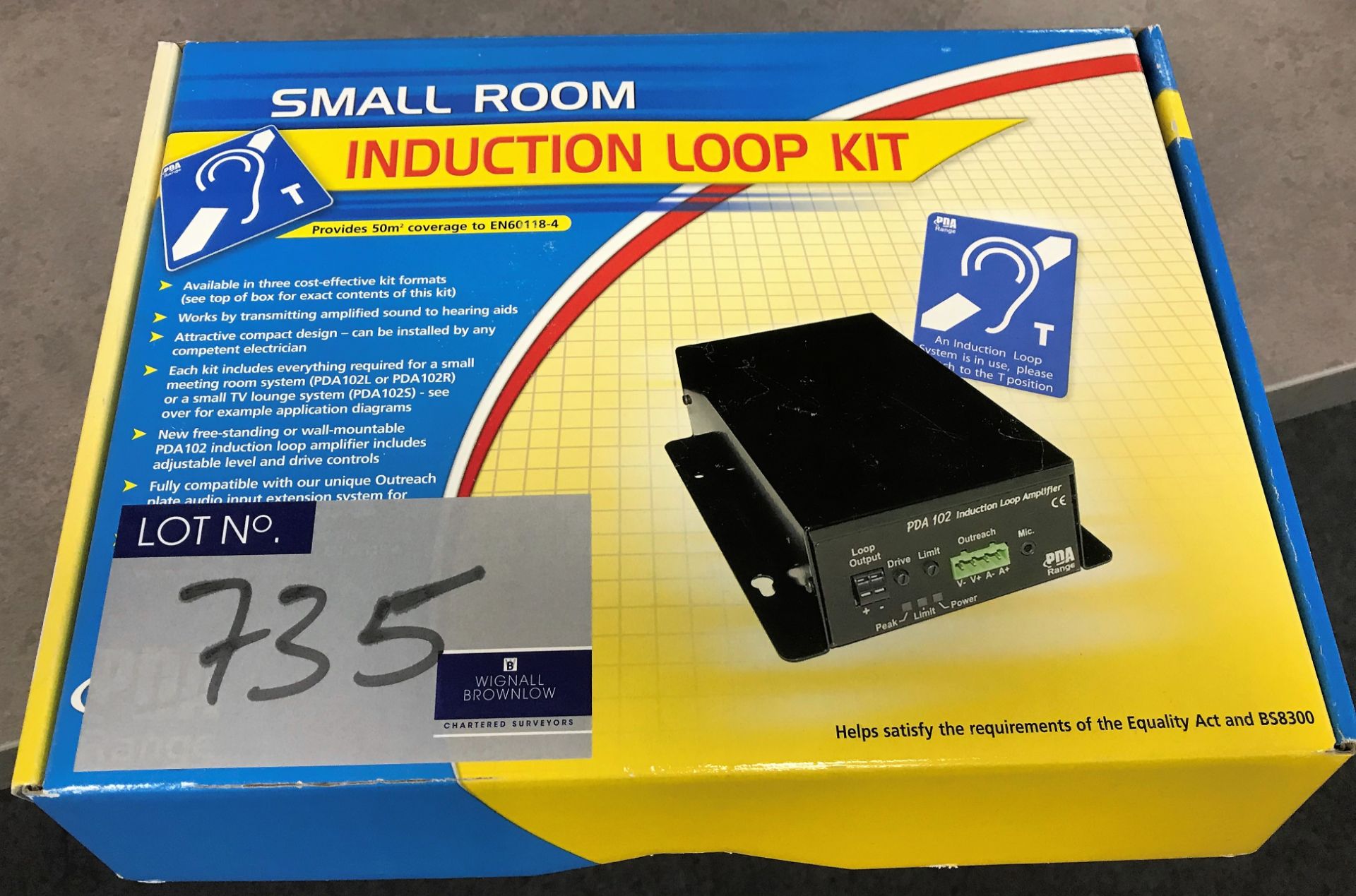 A PDA Model 102 Small Room Induction Loop Kit.
