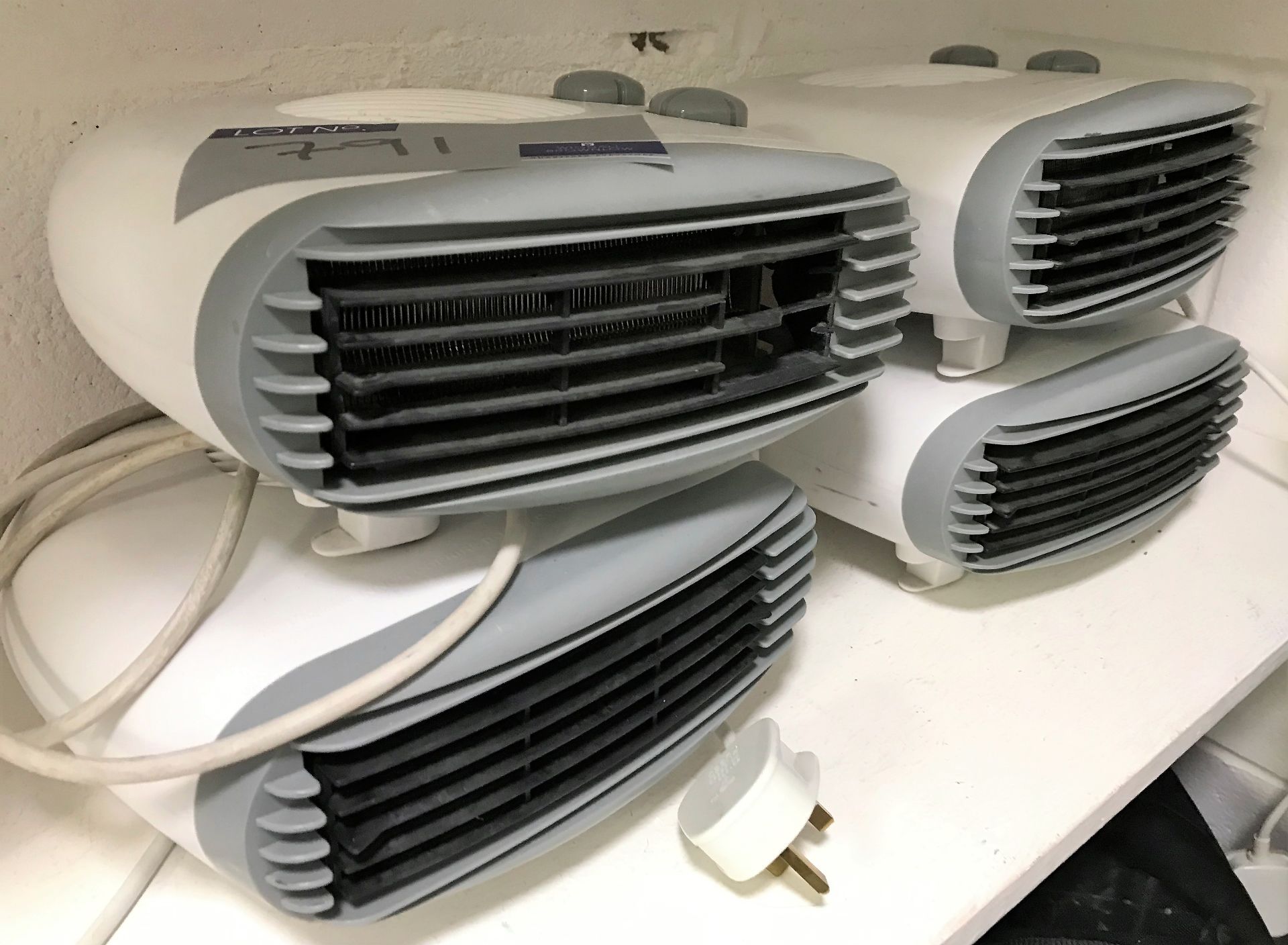 4 Hyco FH-2012 2000w Fan Heaters.