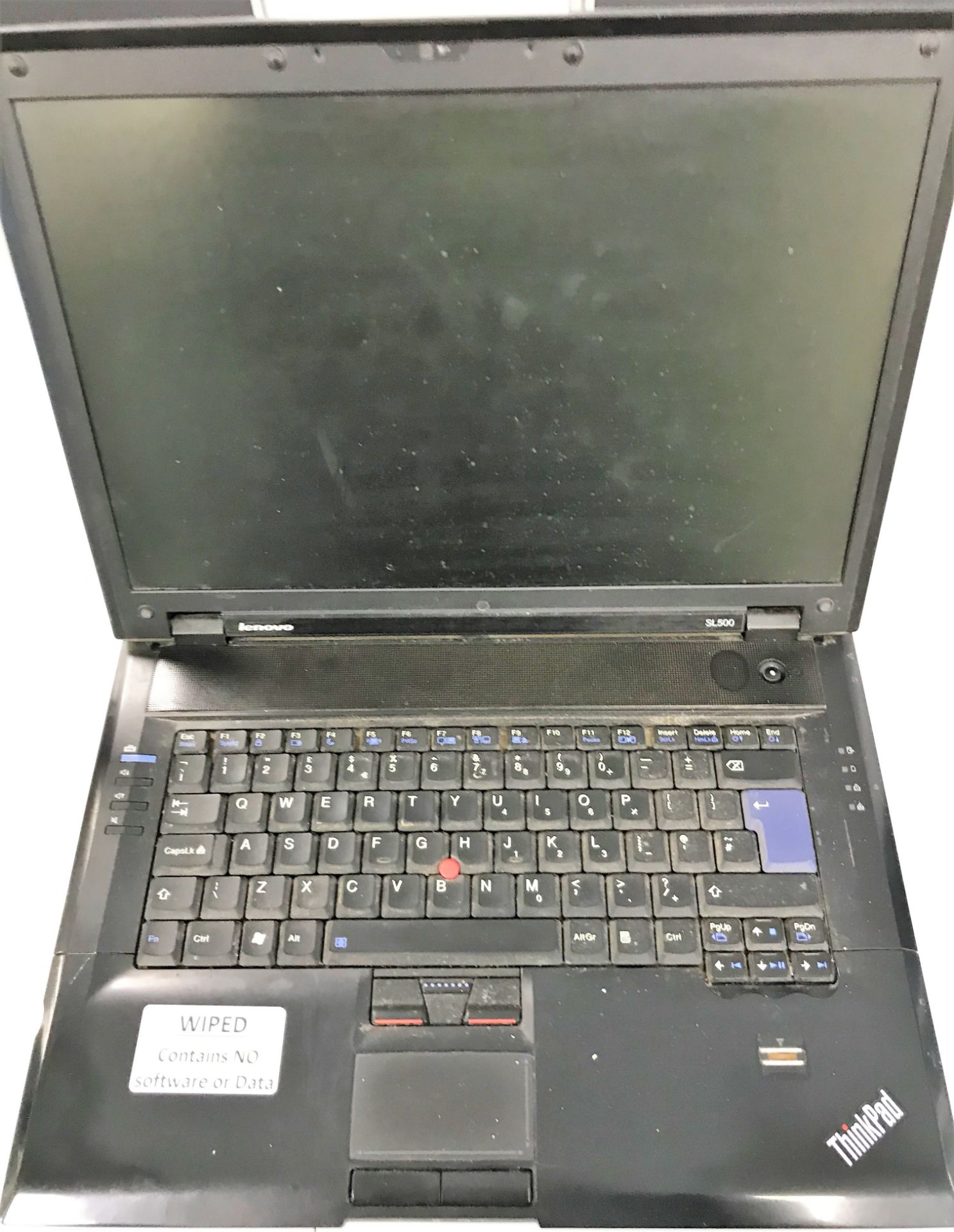 A Lenovo ThinkPad SL500 Lap Top Computer Core 2 T6670 2.2GHz 2GB RAM 320GB HDD (ID.00079).