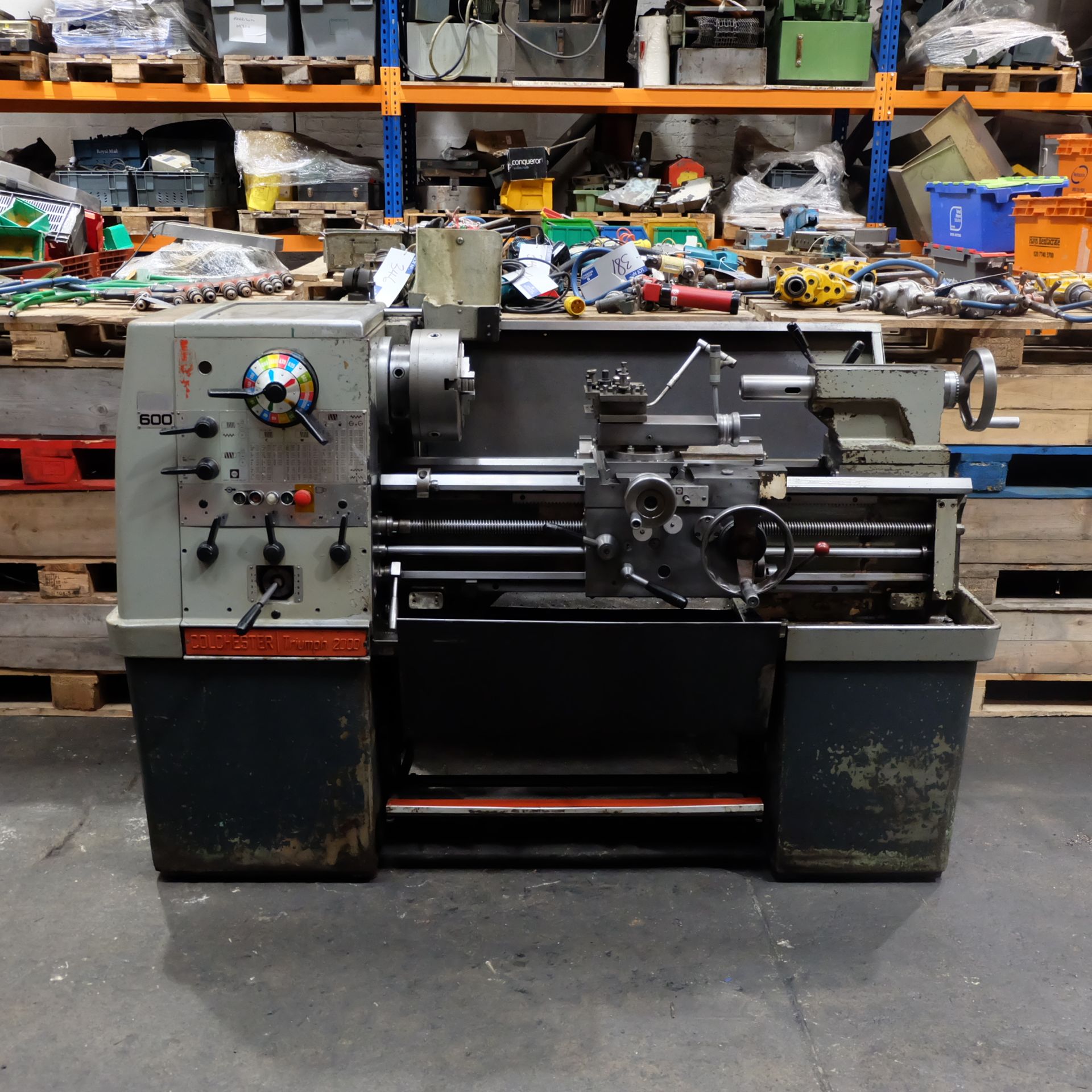 A Colchester Triumph 2000 SS & SC Lathe - Image 6 of 16