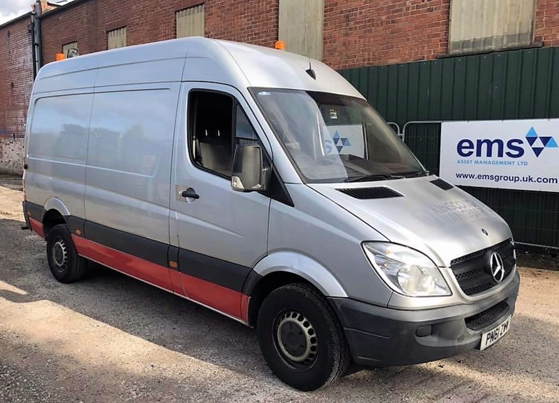 A Mercedes Sprinter 313CDI High Roof Panel Van Reg. No.PN61ZWW, indicated miles 146,069, first