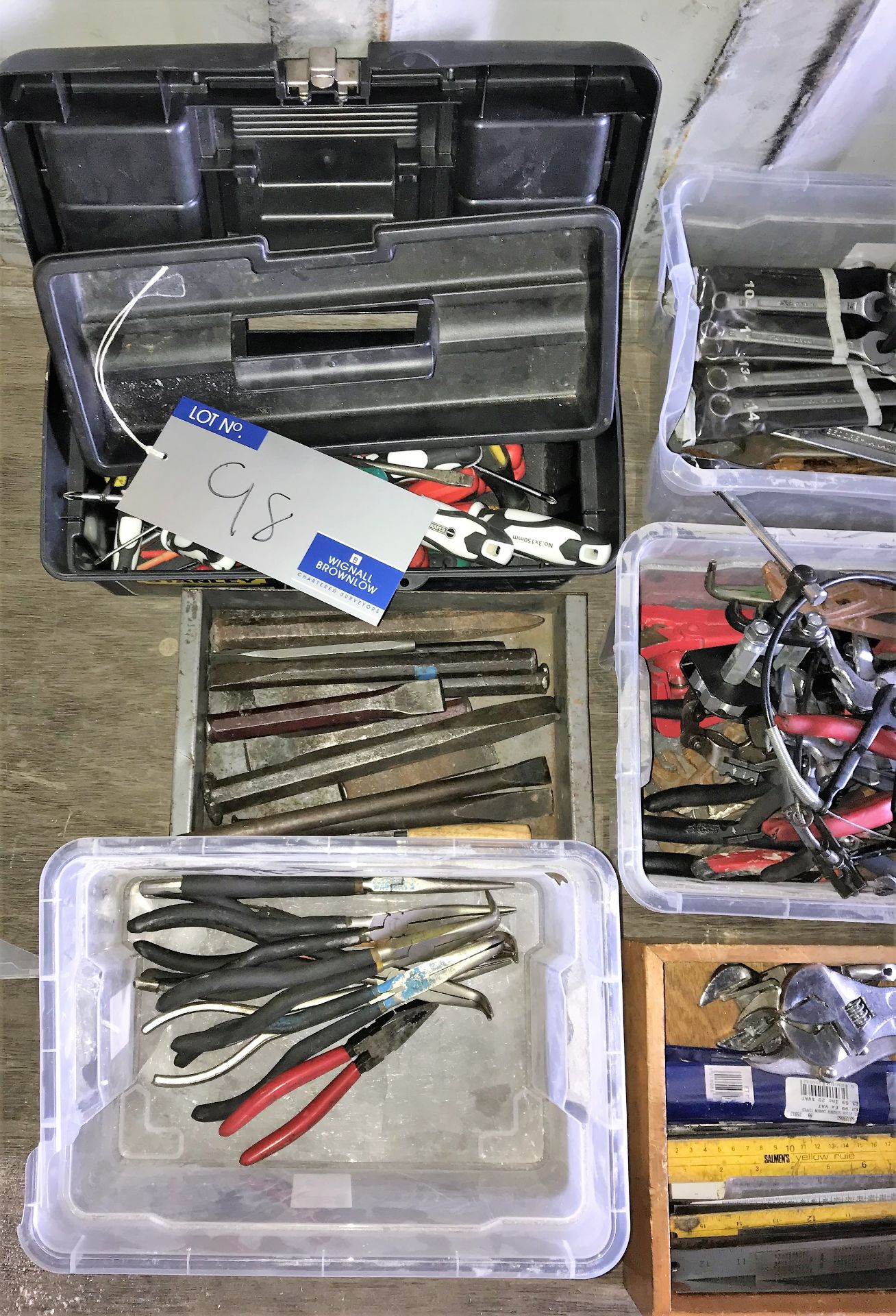 A Large Quantity of Assorted Hand Tools-located at