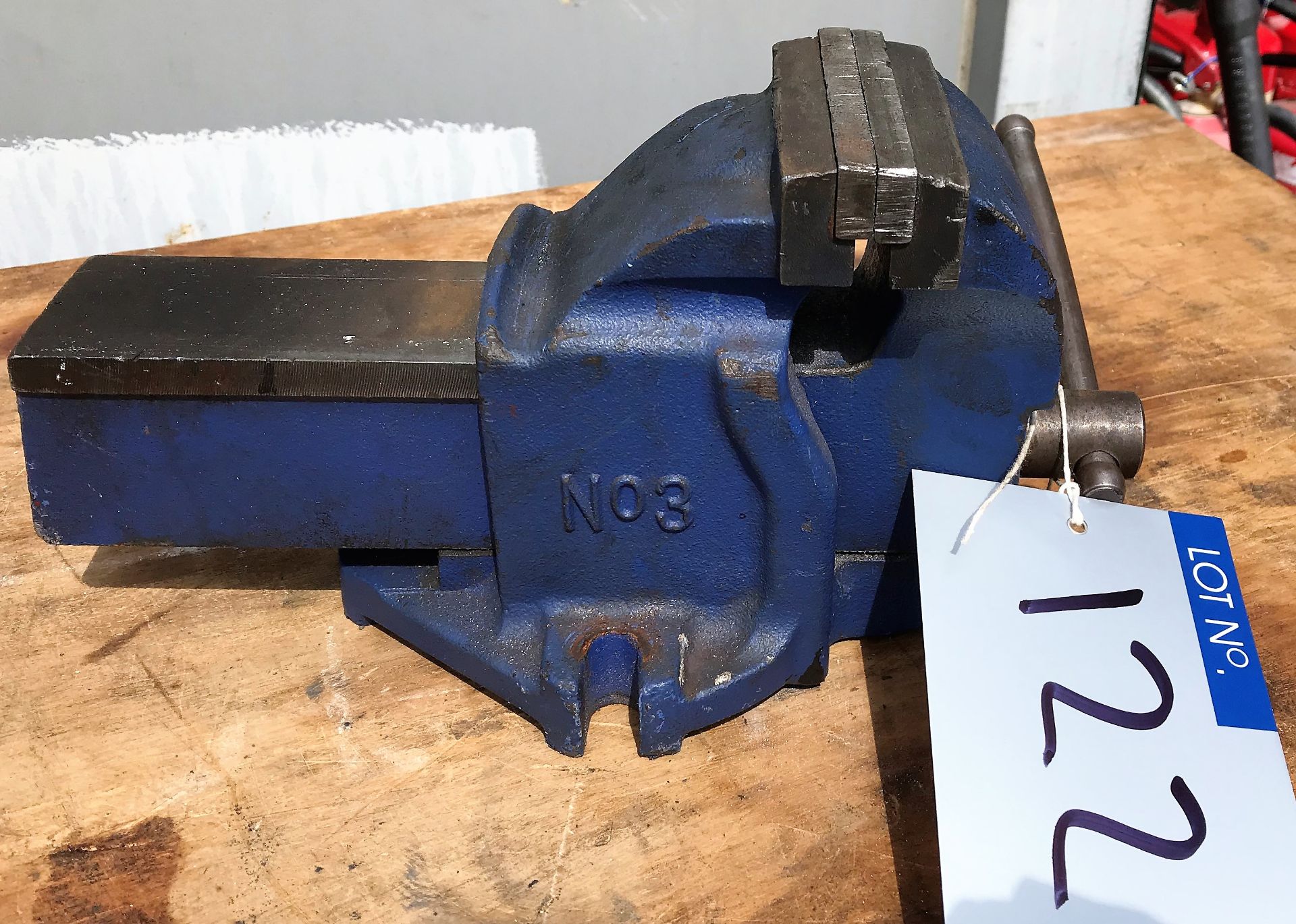 An Irwin No.3 4in Bench Vice-located at Bambers Qu