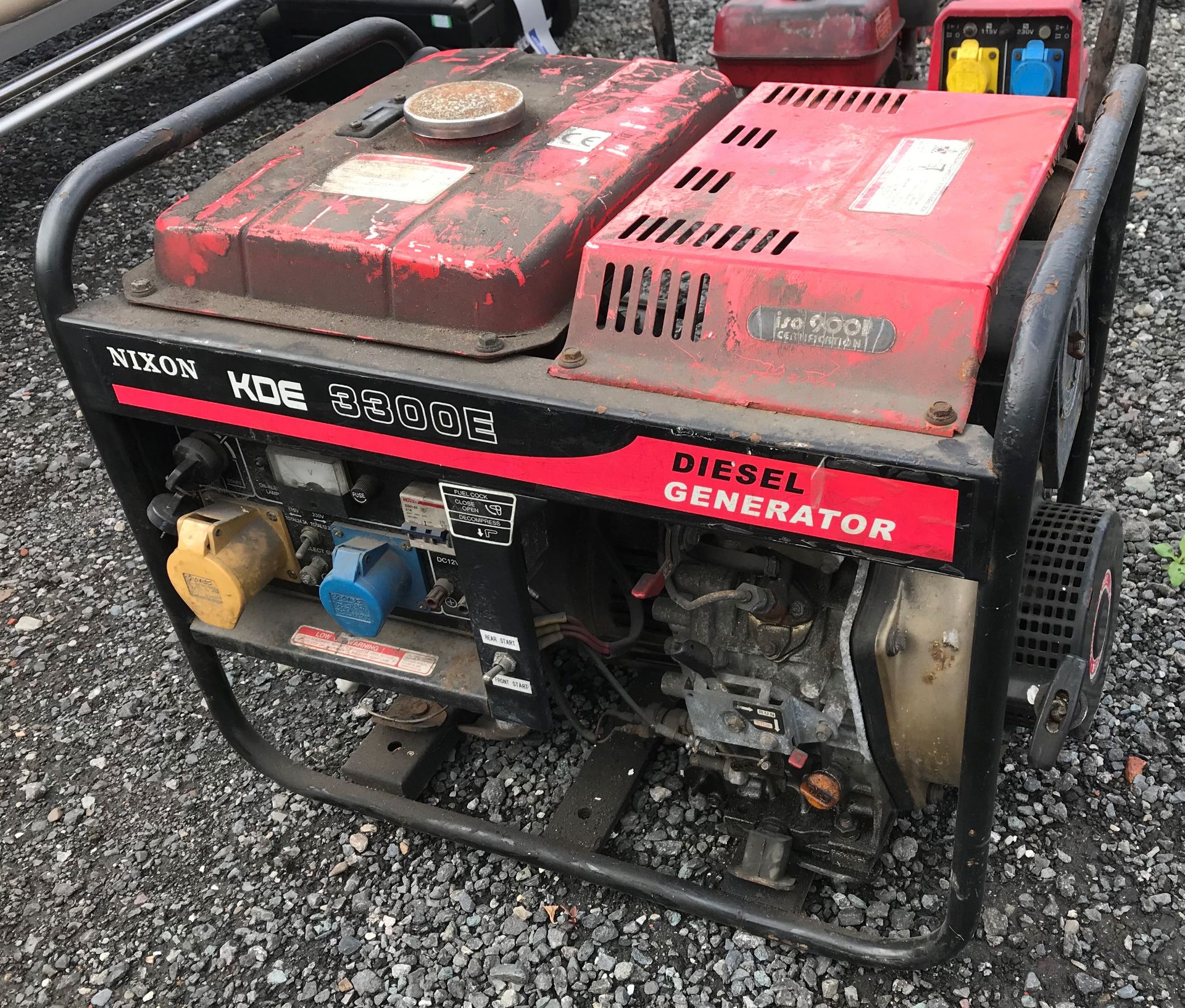 A Nixon KDE3300E Portable Diesel Engine Site Gener