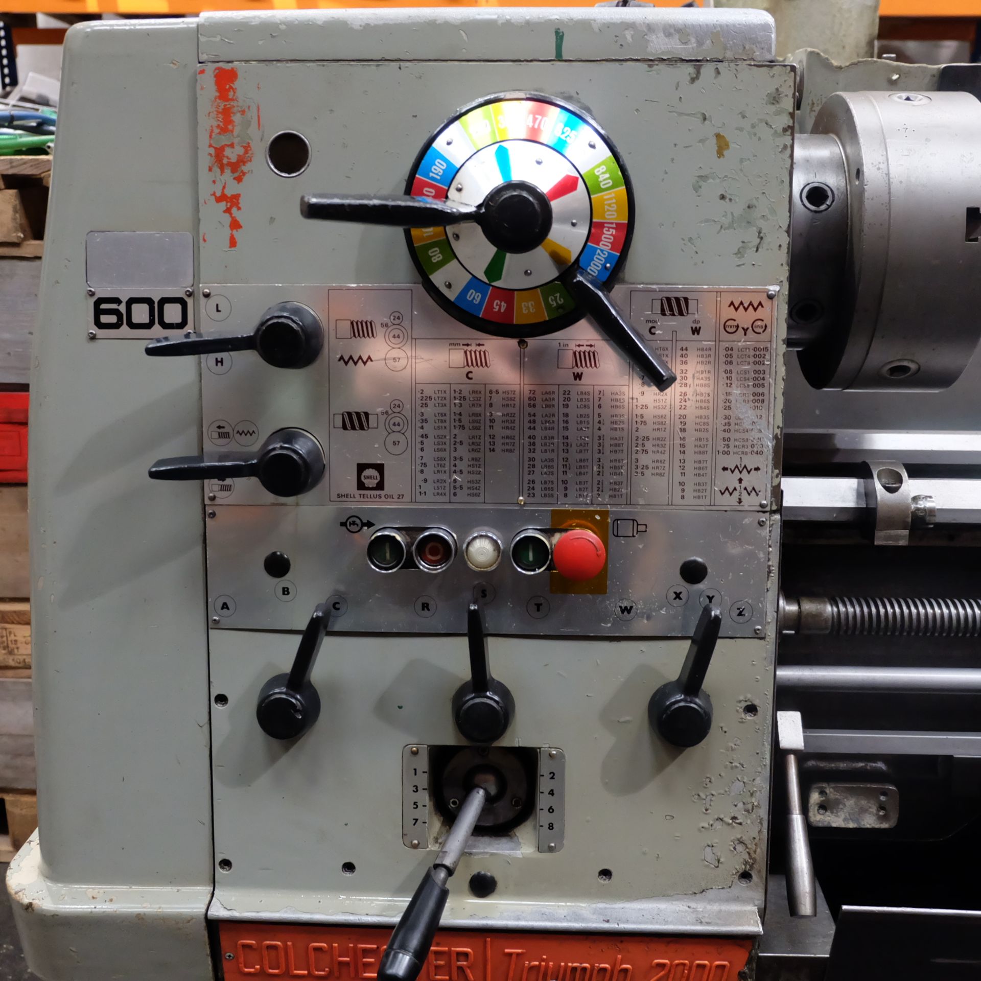 A Colchester Triumph 2000 SS & SC Lathe - Image 15 of 16