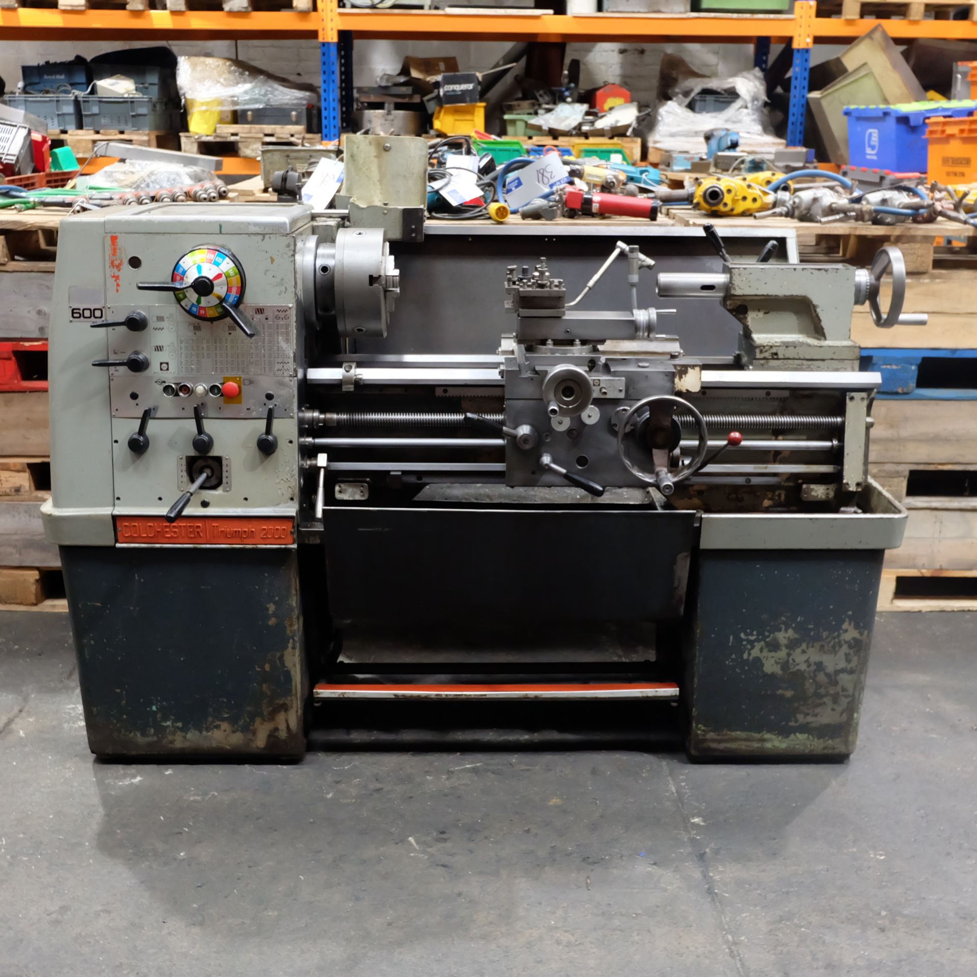 A Colchester Triumph 2000 SS & SC Lathe - Image 5 of 16