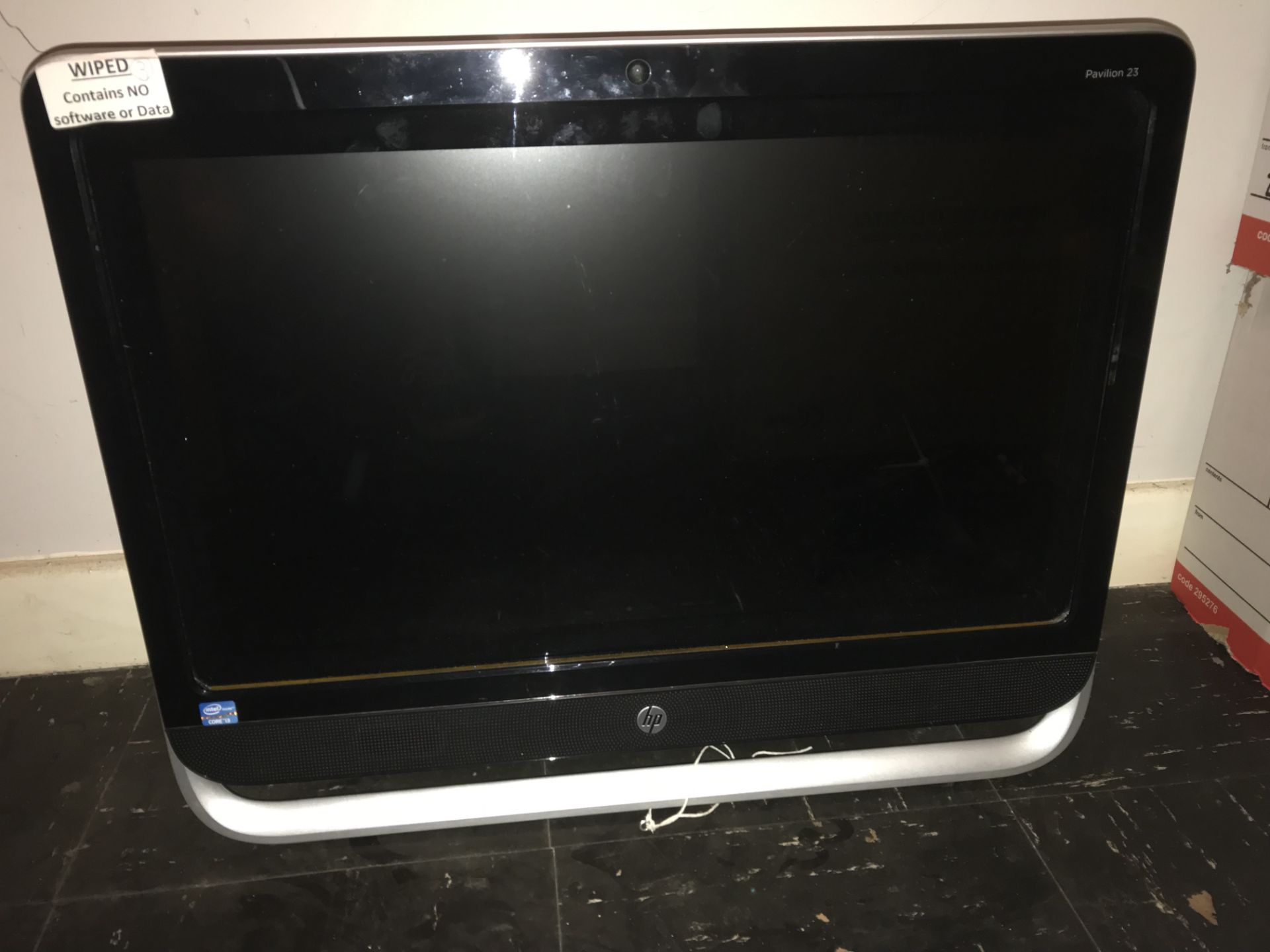 A HP Pavilion Touchsmart 23 AIO PC Model 23-f304ea All-in-One Personal Computer-located at Wignall
