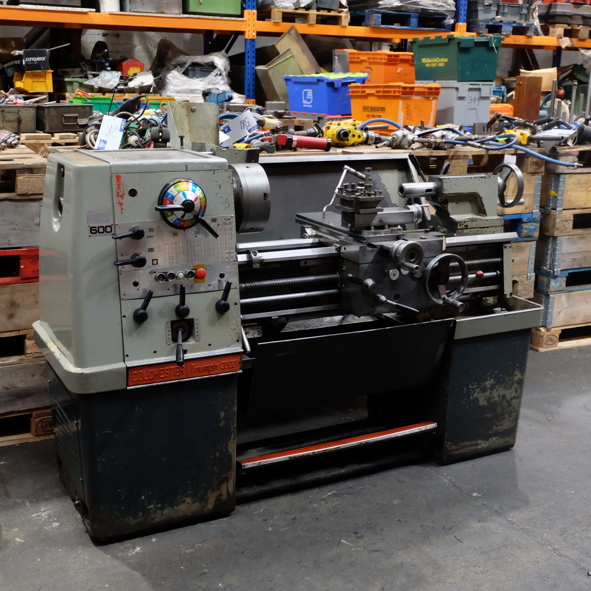 A Colchester Triumph 2000 SS & SC Lathe - Image 8 of 16