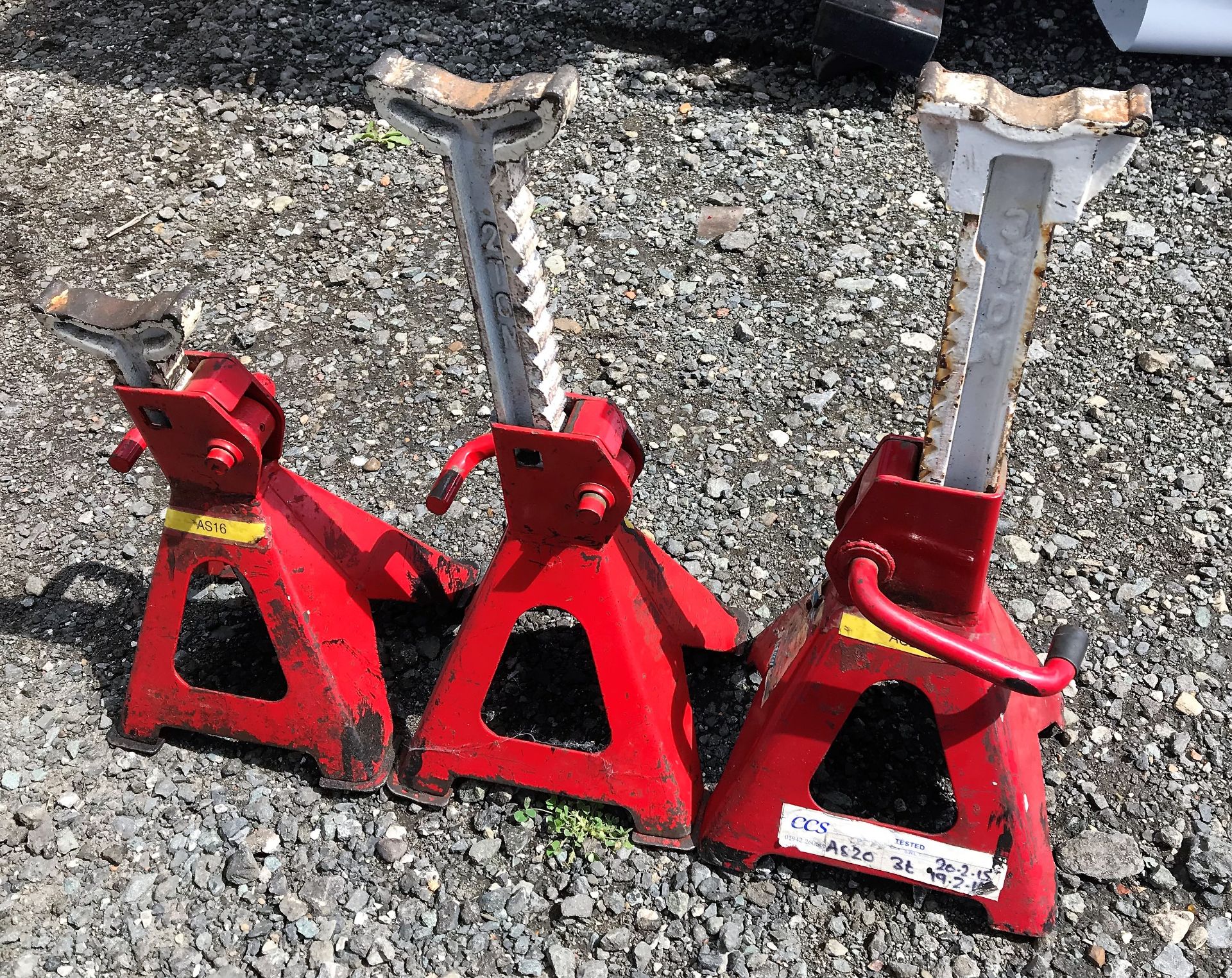 3 Sealey 3 ton Axle Stands-located at Bambers Quay