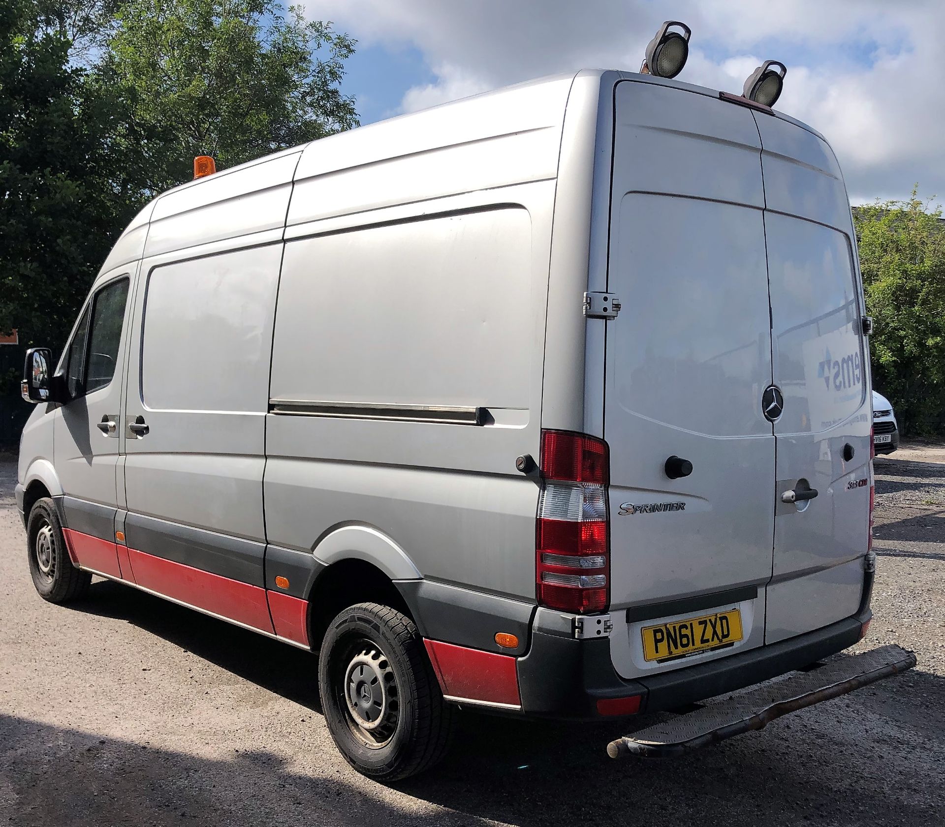 A Mercedes Sprinter 313CDI High Roof Panel Van Reg. No.PN61ZXD, indicated 161,261 miles, first - Image 4 of 12