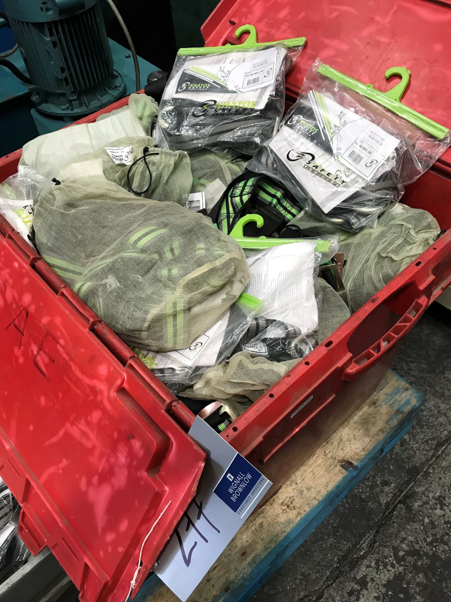 A Quantity of Kratos Safety Harnesses-located at The Storage Place, Junction Street, Hyde, SK14