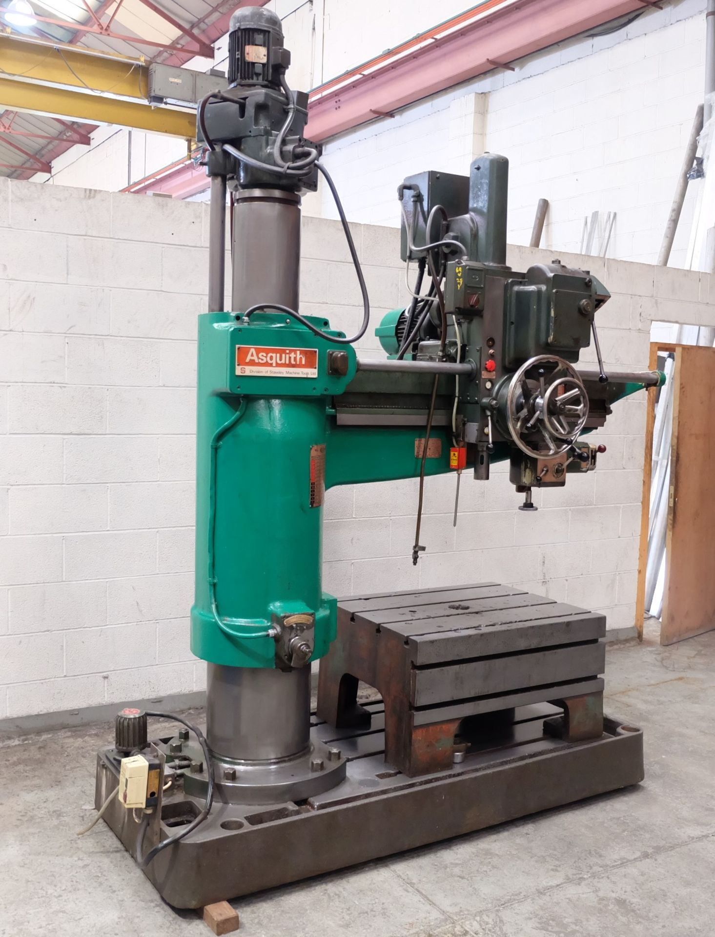 An Asquith OD1 4ft Radial Arm Drill. - Image 2 of 11