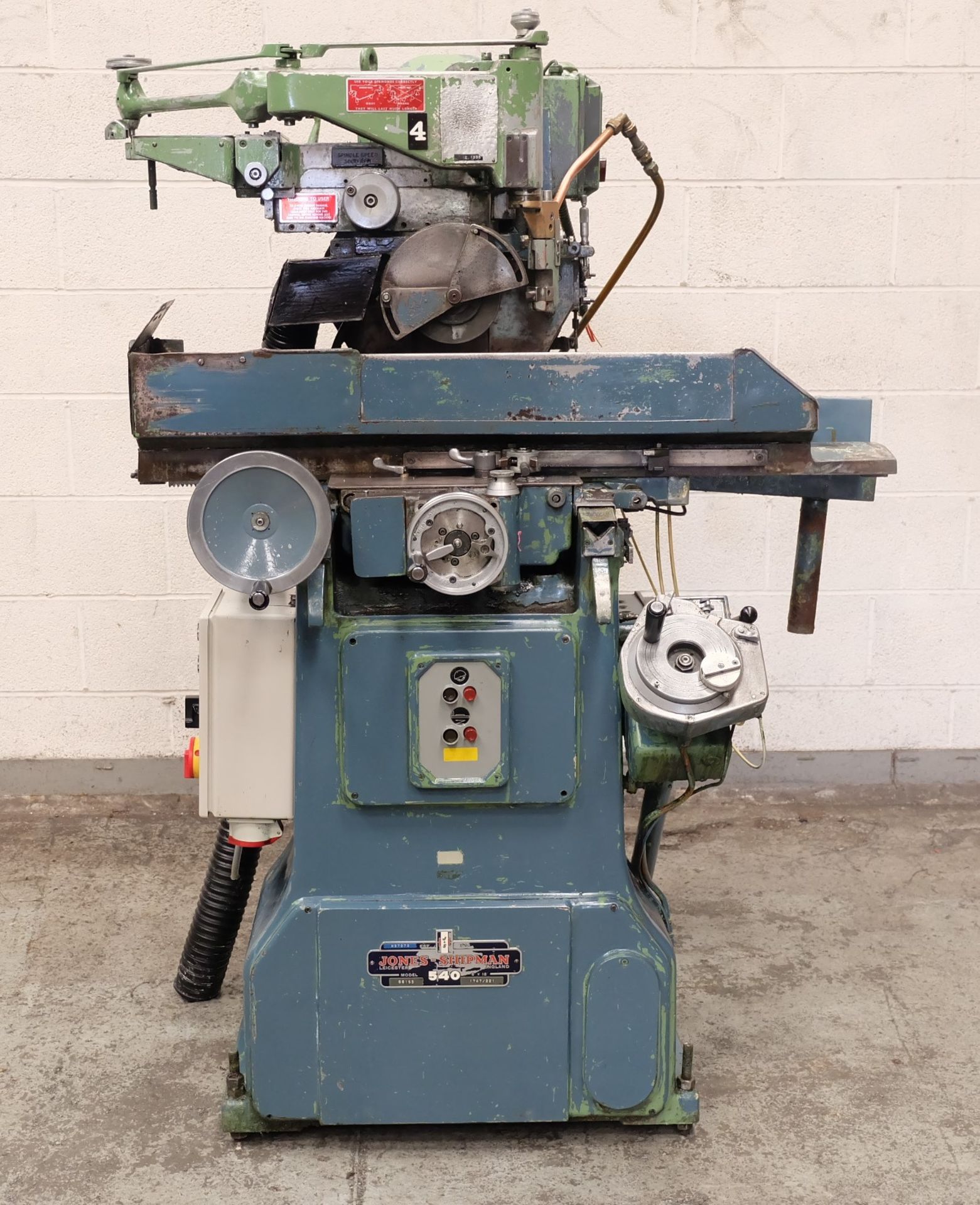 A Jones and Shipman Type 540AP Toolroom Surface Gr