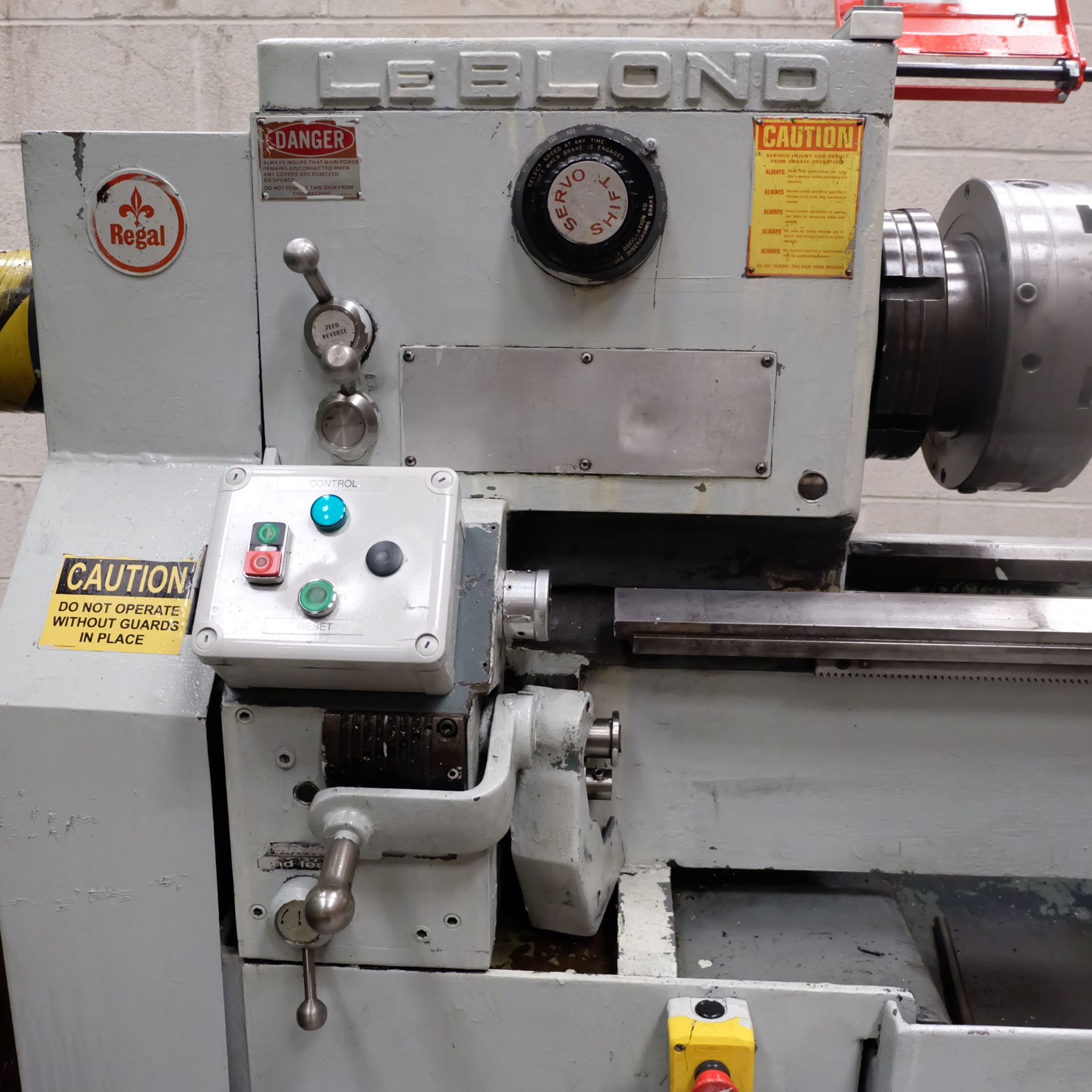 A Le-Blond Regal Polishing Lathe, Spindle Bore 3in - Image 13 of 14