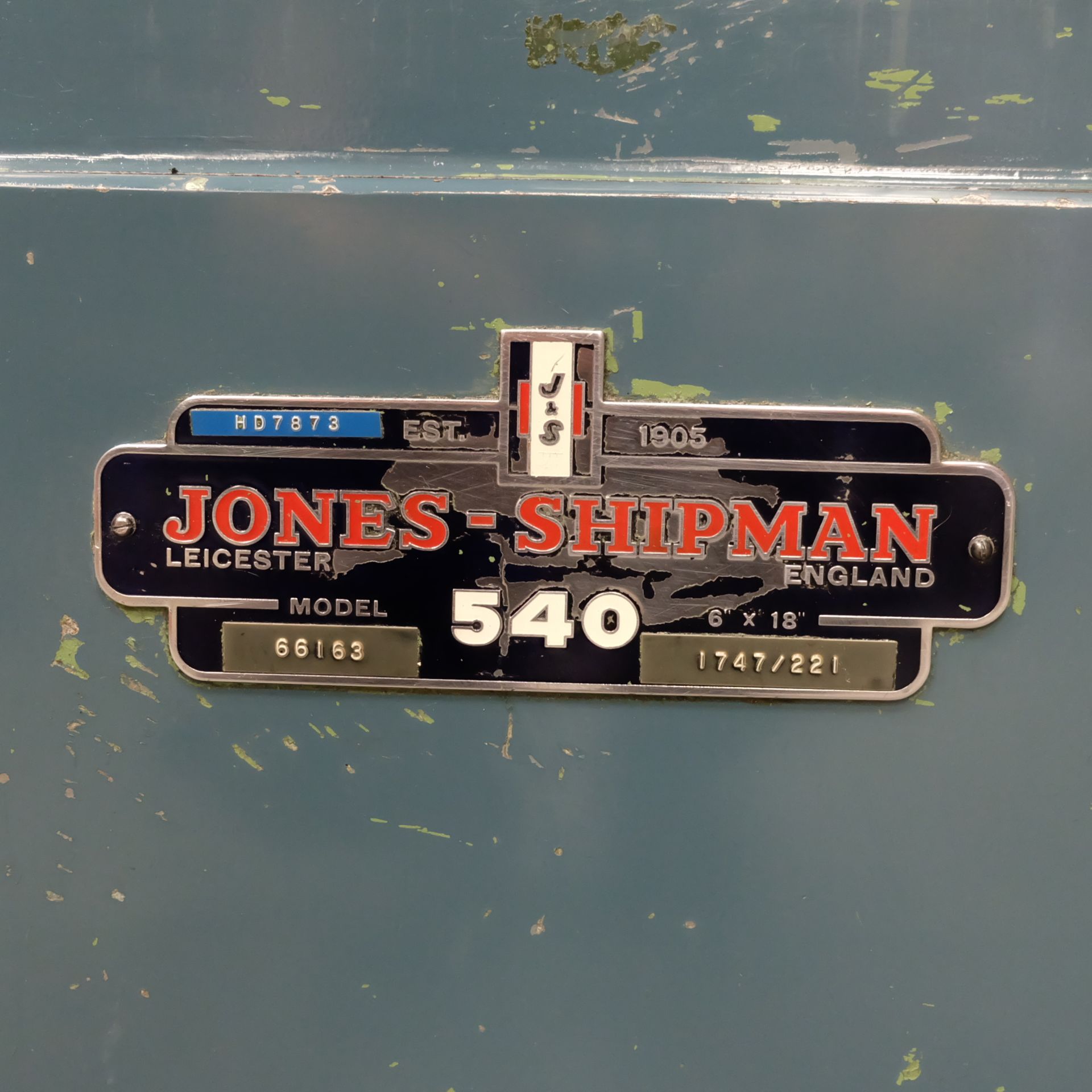 A Jones and Shipman Type 540AP Toolroom Surface Gr - Image 11 of 11