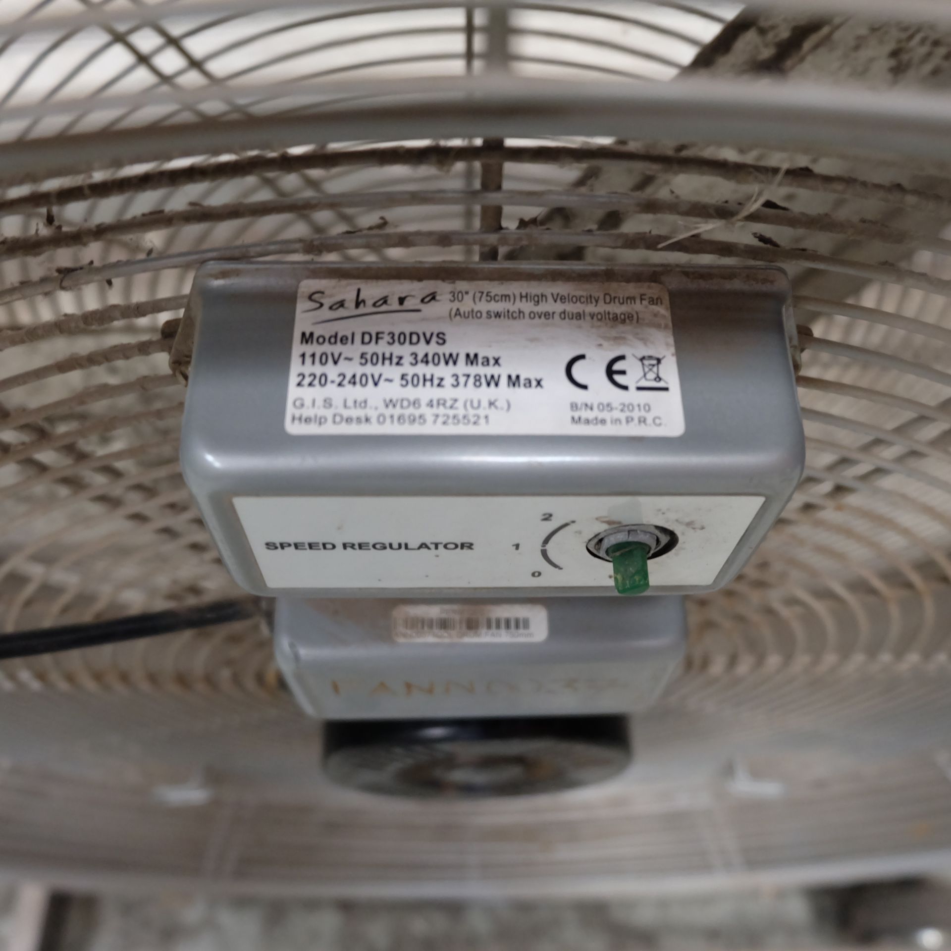 A Sahara Model DF30DVS Industrial Fan, 110V-50Hz 3 - Image 4 of 6