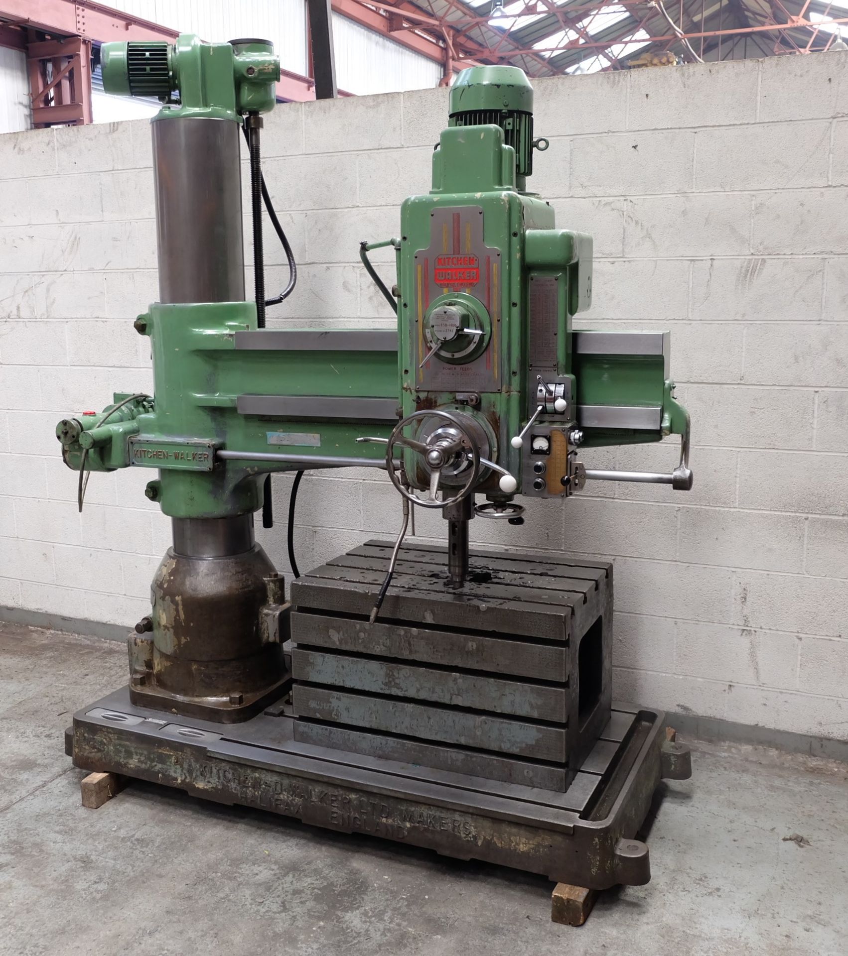 A Kitchen and Walker E50-1400 Radial Arm Drill, 5 - Image 3 of 13