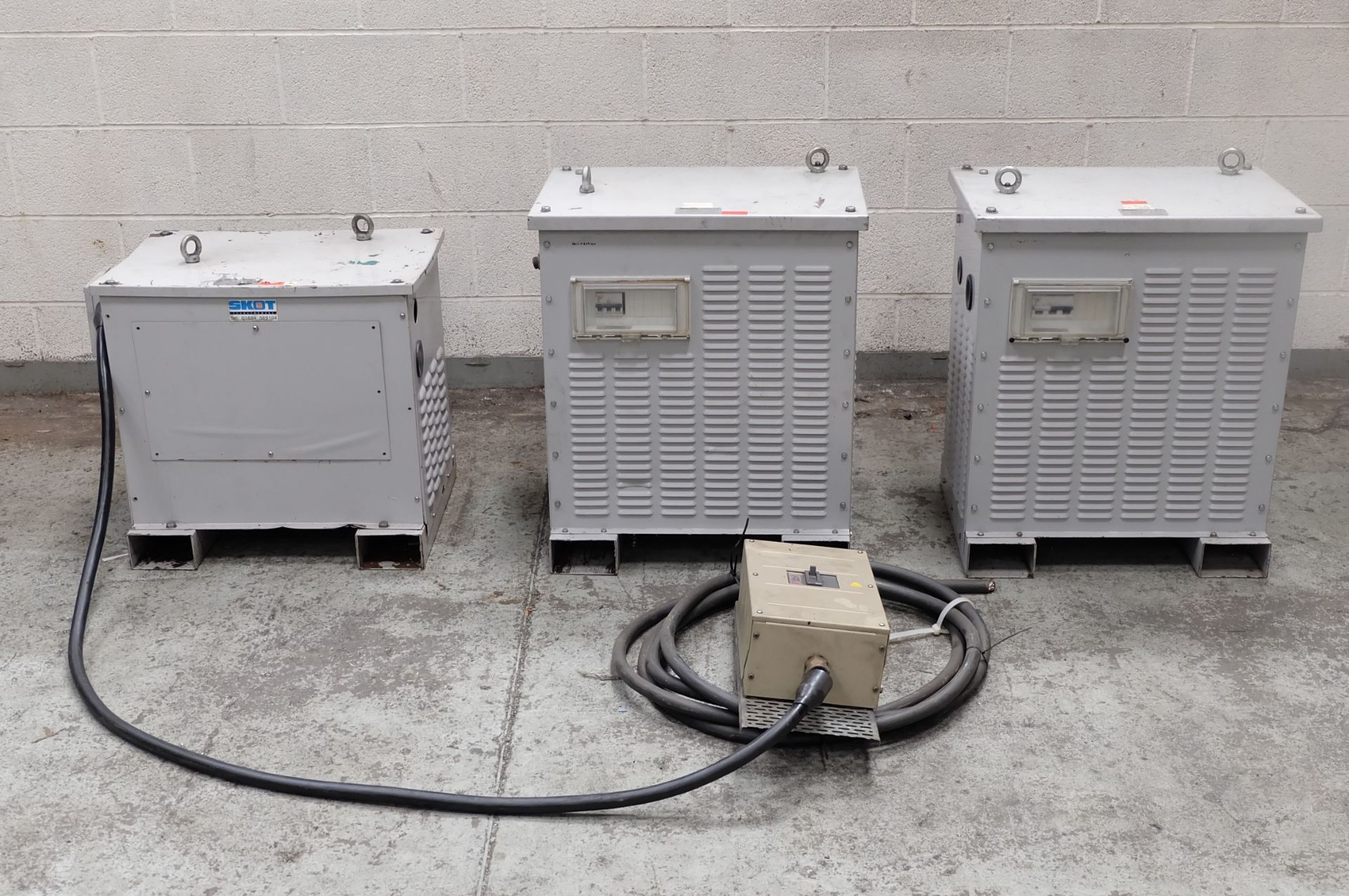 3 IMS Type VT Transformers, Electric/Gas Cabinet M - Image 2 of 18