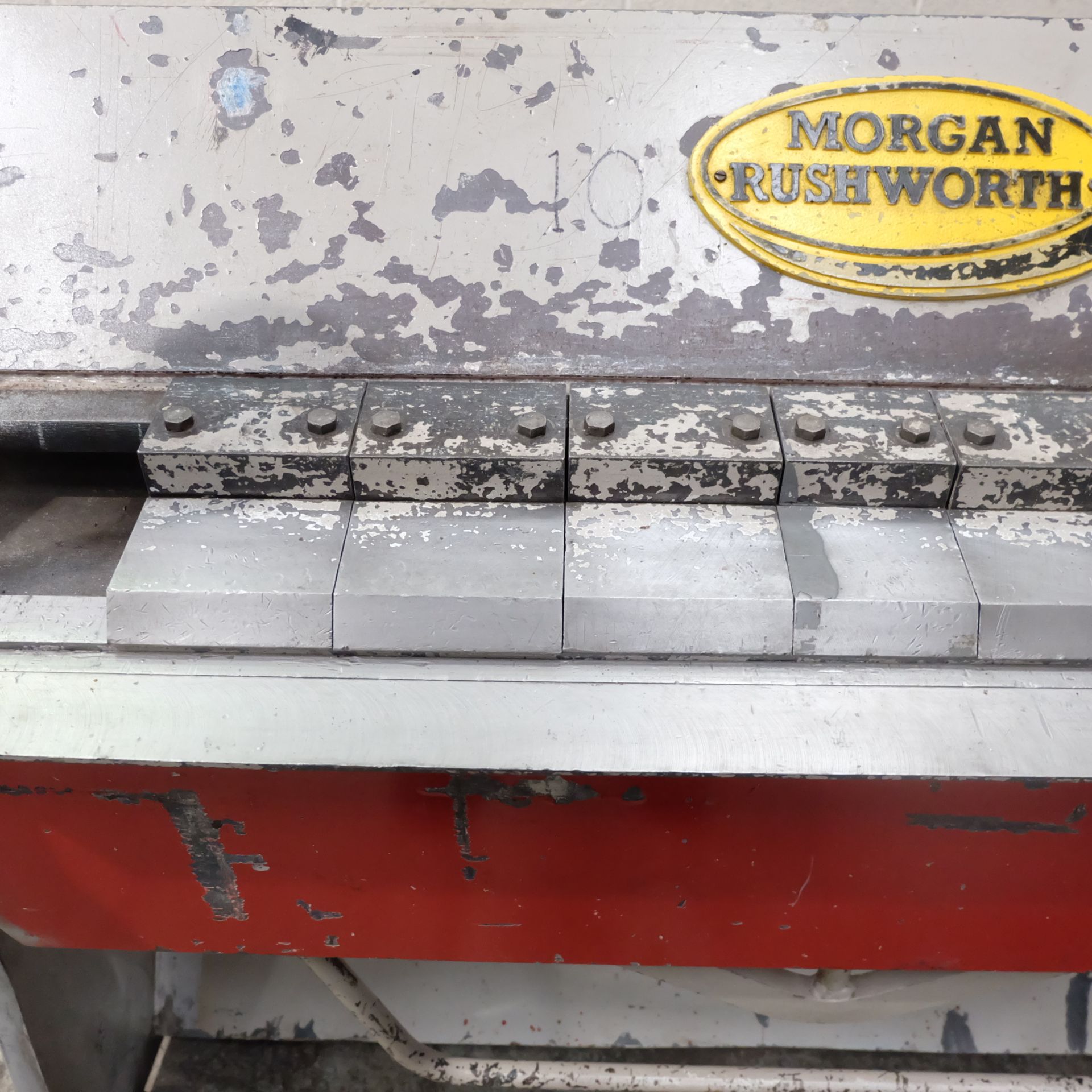 A Morgan Rushworth BP50 Box and Pan Folding Machine, Capacity 50in x 10swg with 38in of Top - Image 7 of 12