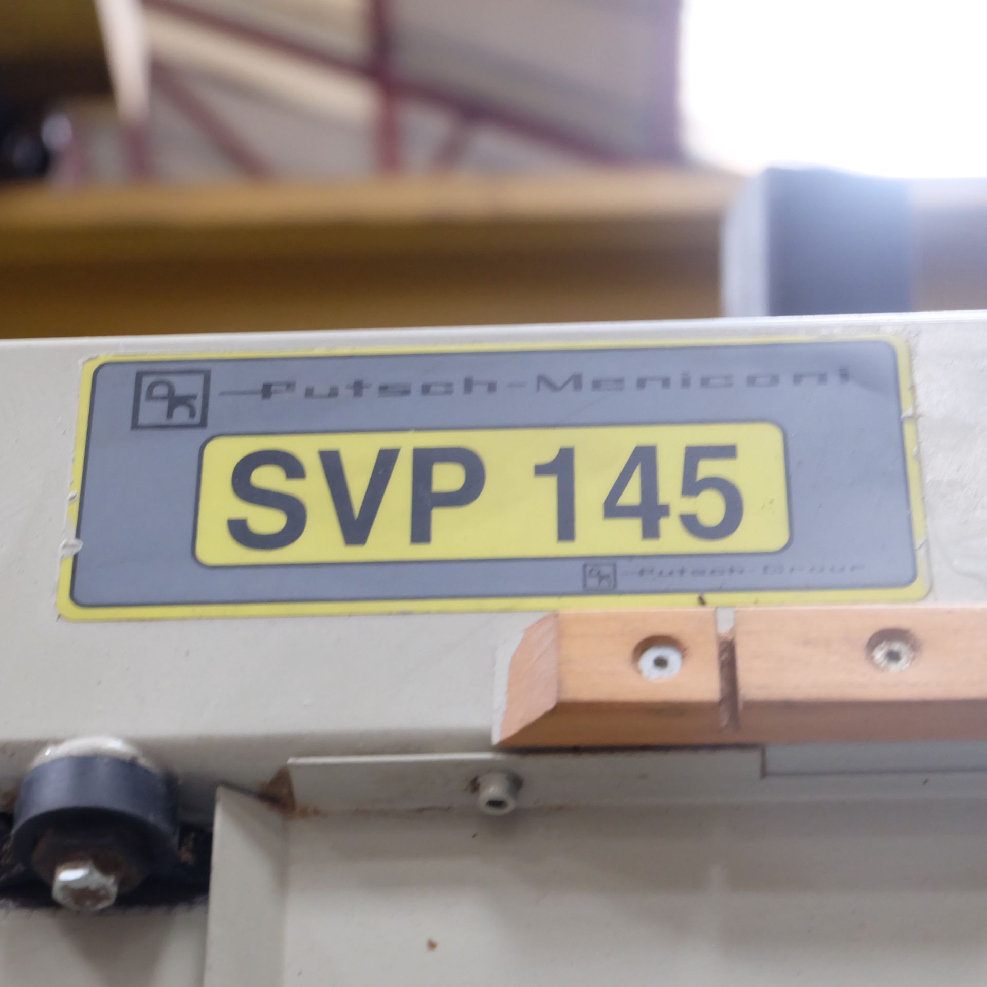 A Putsch Meniconi Type SVP 145 Vertical Wall Saw, - Image 9 of 16