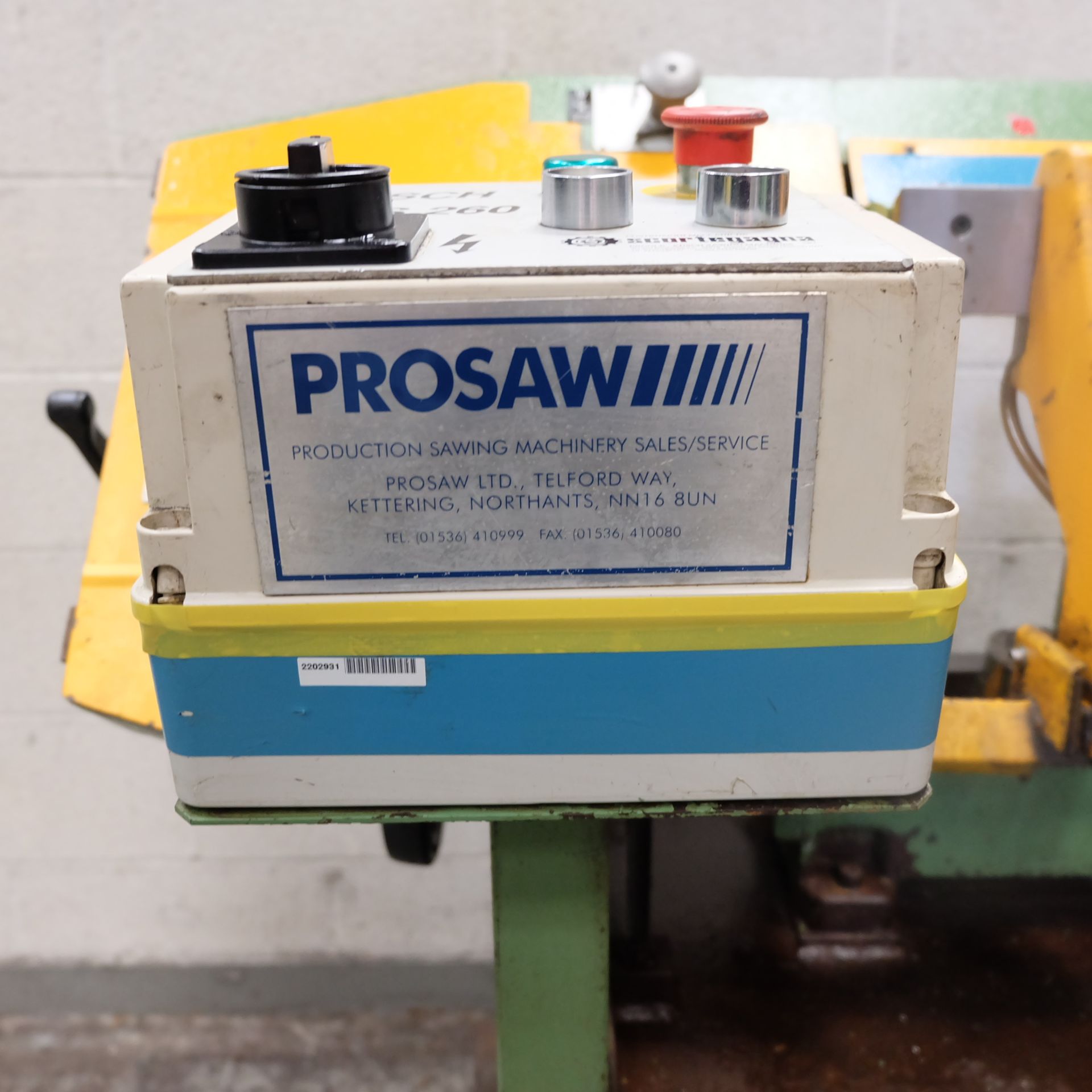 A Rusch Type HBS260 Horizontal Bandsaw, Variable S - Image 6 of 11