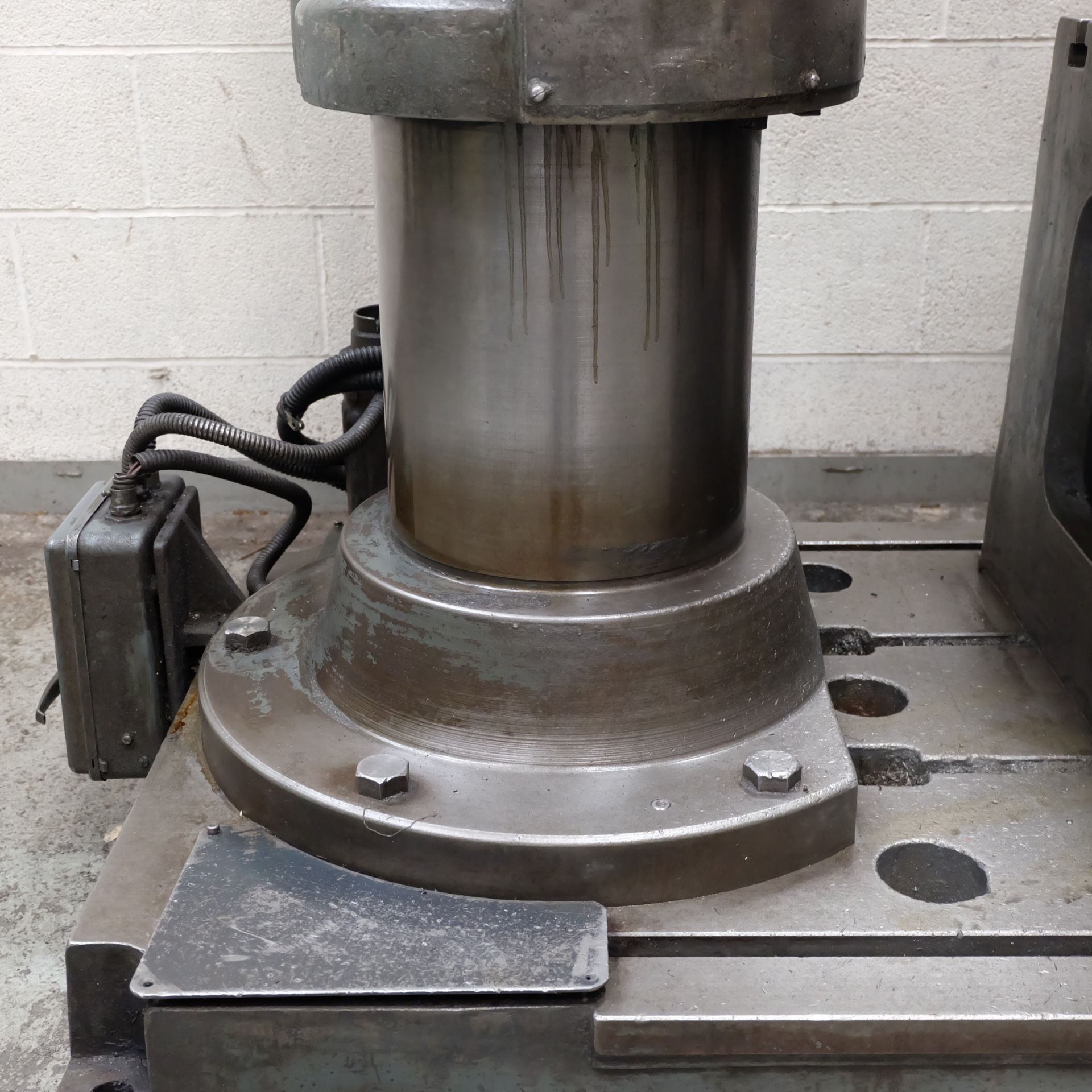 A Town Woodhouse 4ft 6in Radial Arm Drill, Spindle - Image 10 of 15