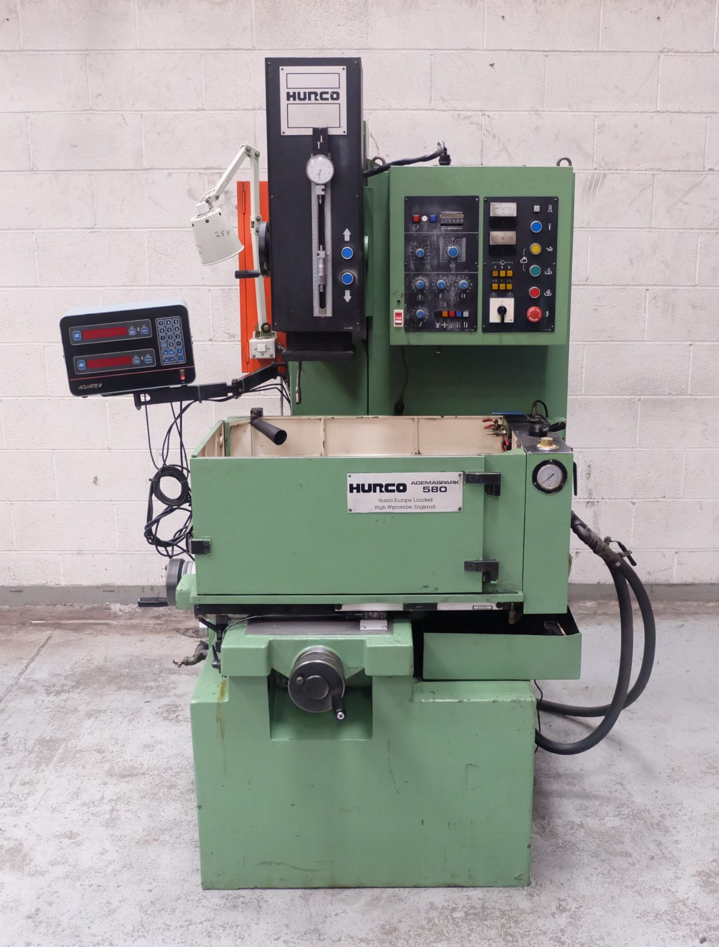 A Hurco Agemaspark 580 Toolroom Spark Erosion Mach