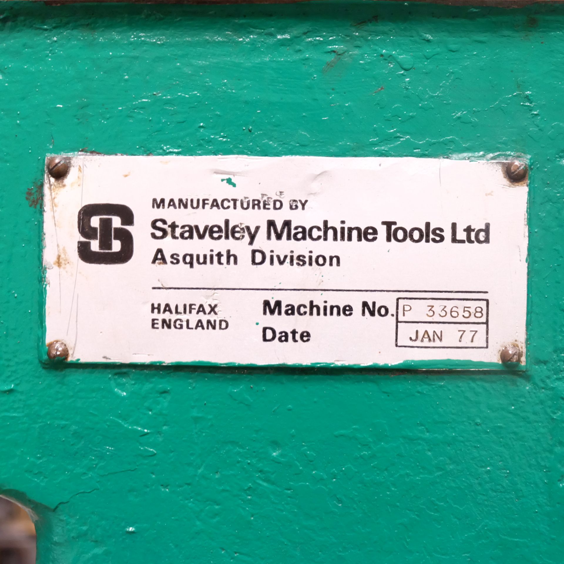 An Asquith OD1 4ft Radial Arm Drill. - Image 11 of 11