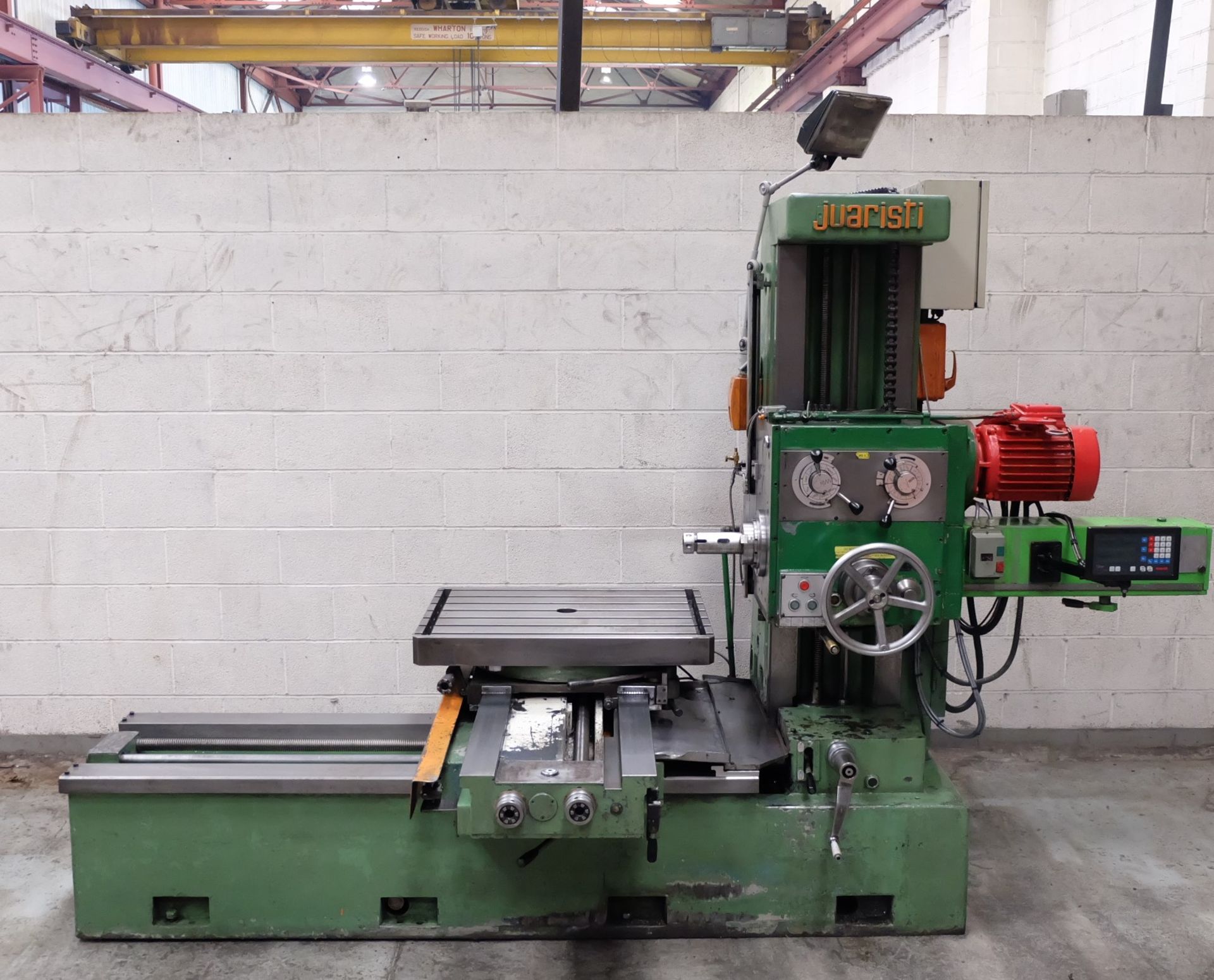 A JUARISTI Horizontal Boring Machine, Rotating Tab - Image 2 of 15