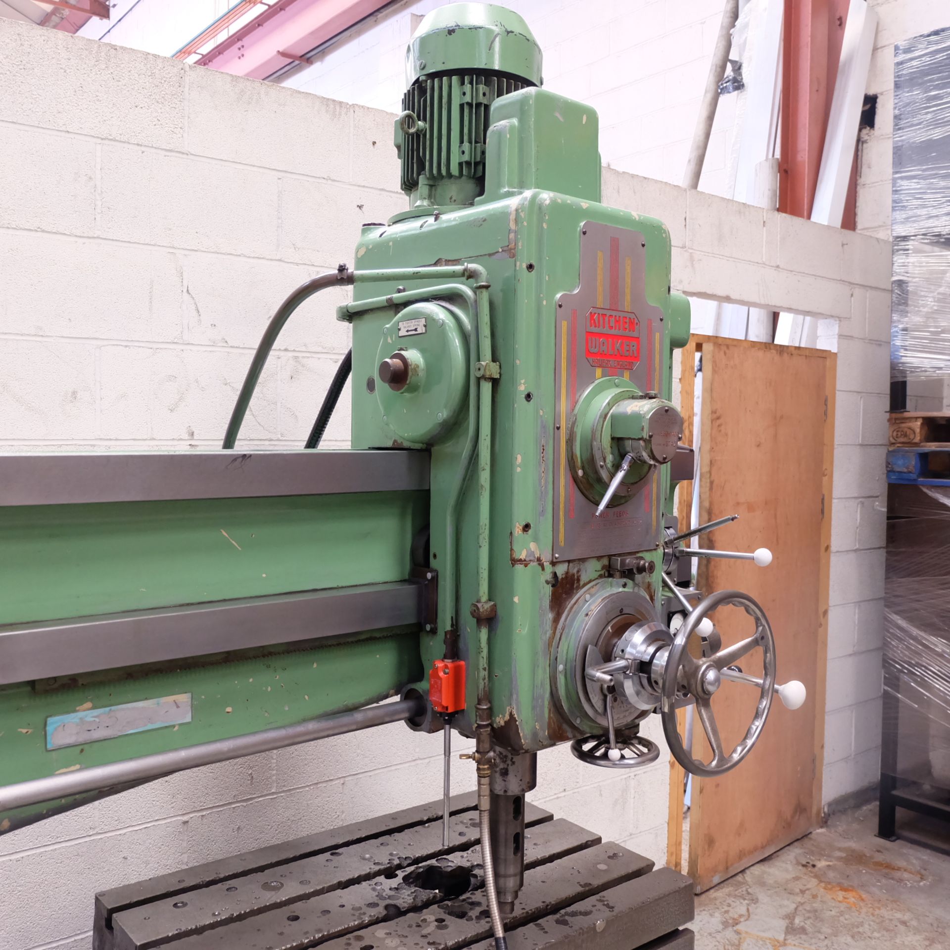 A Kitchen and Walker E50-1400 Radial Arm Drill, 5 - Image 6 of 13