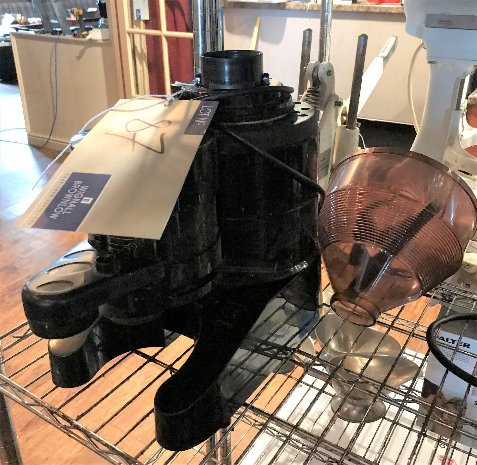 An Iberital Coffee Grinder.