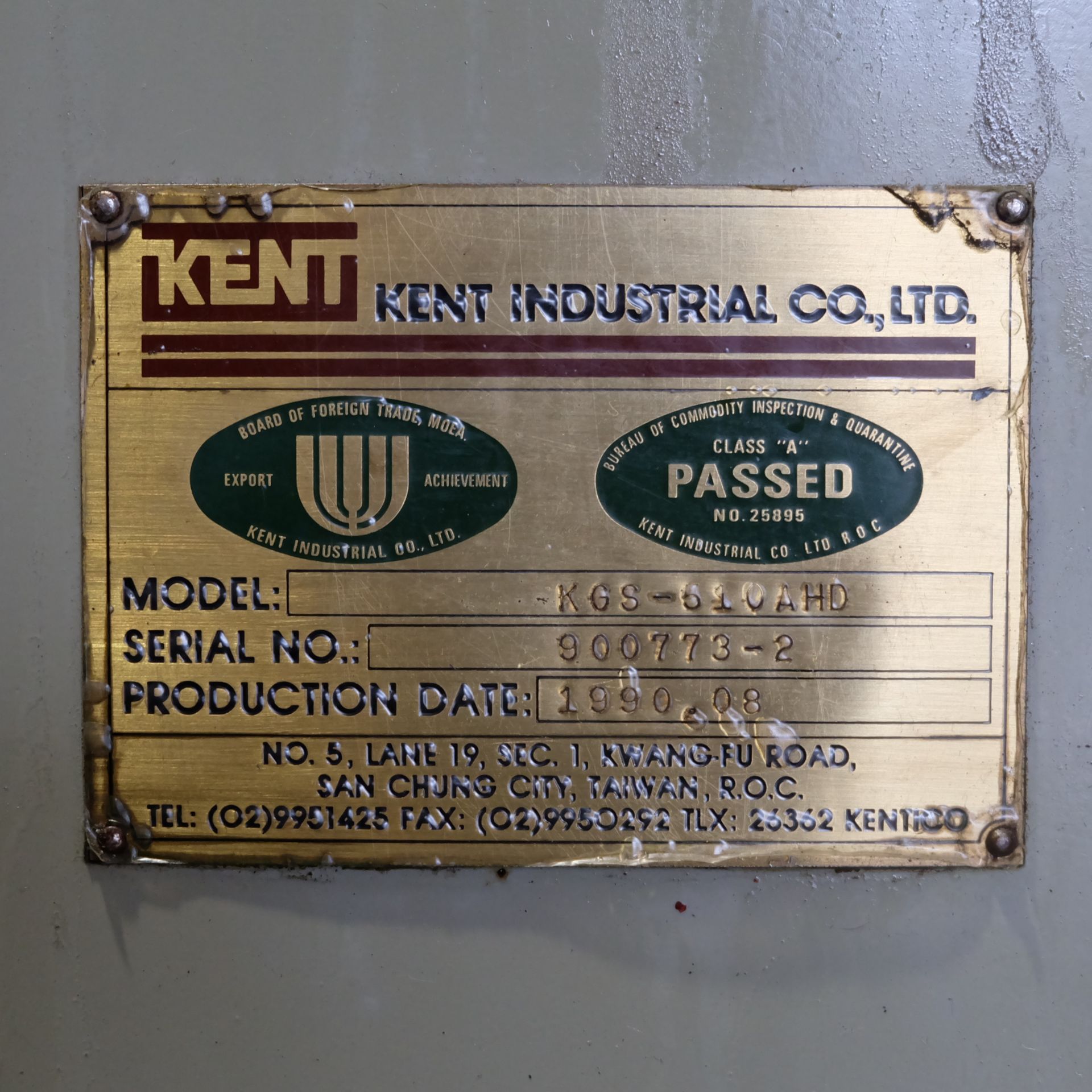 A KENT KGS-510AHD Surface Grinder, Capacity 40in x - Image 11 of 11