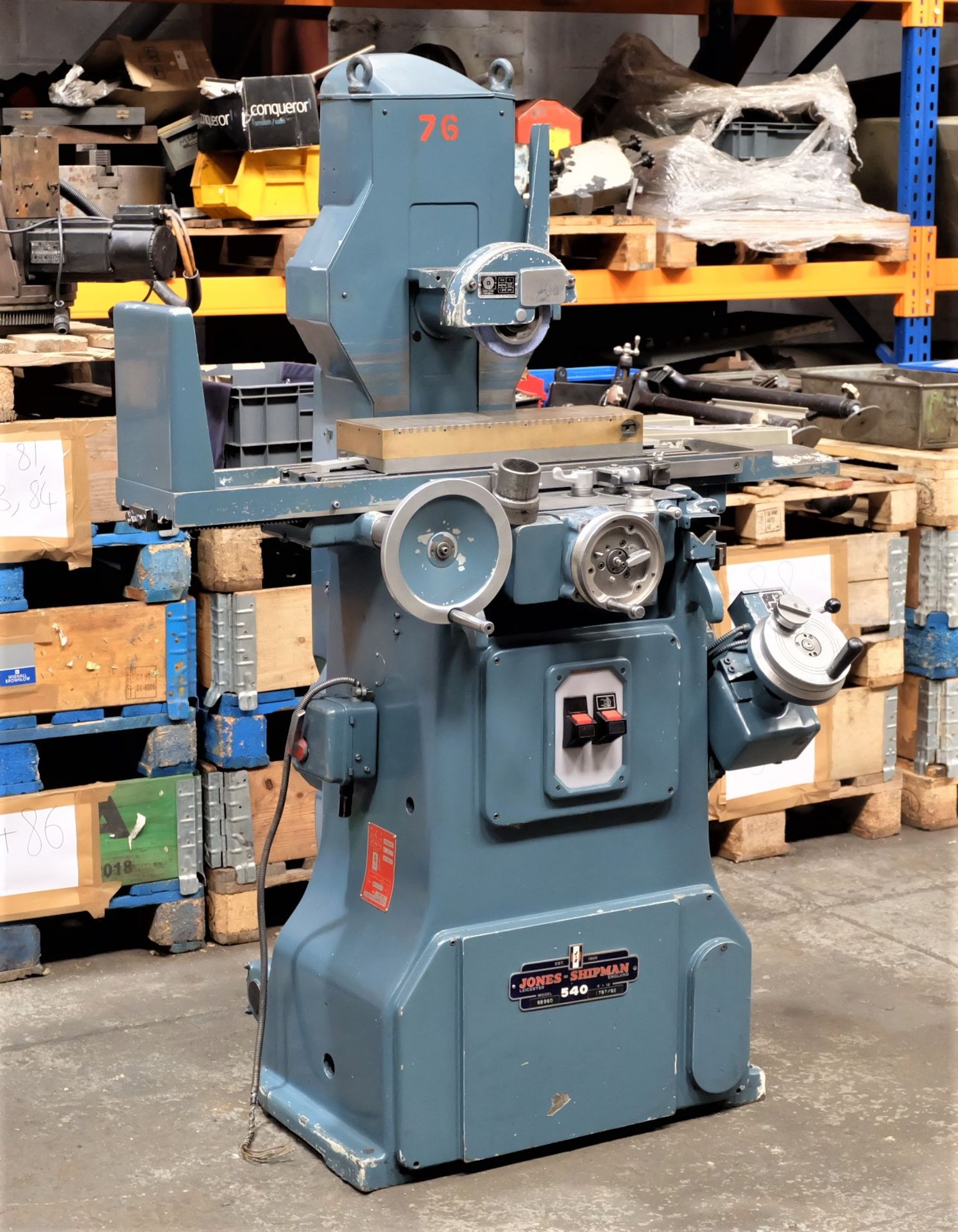 A Jones and Shipman 540P Surface Grinder, Capacity - Image 3 of 8