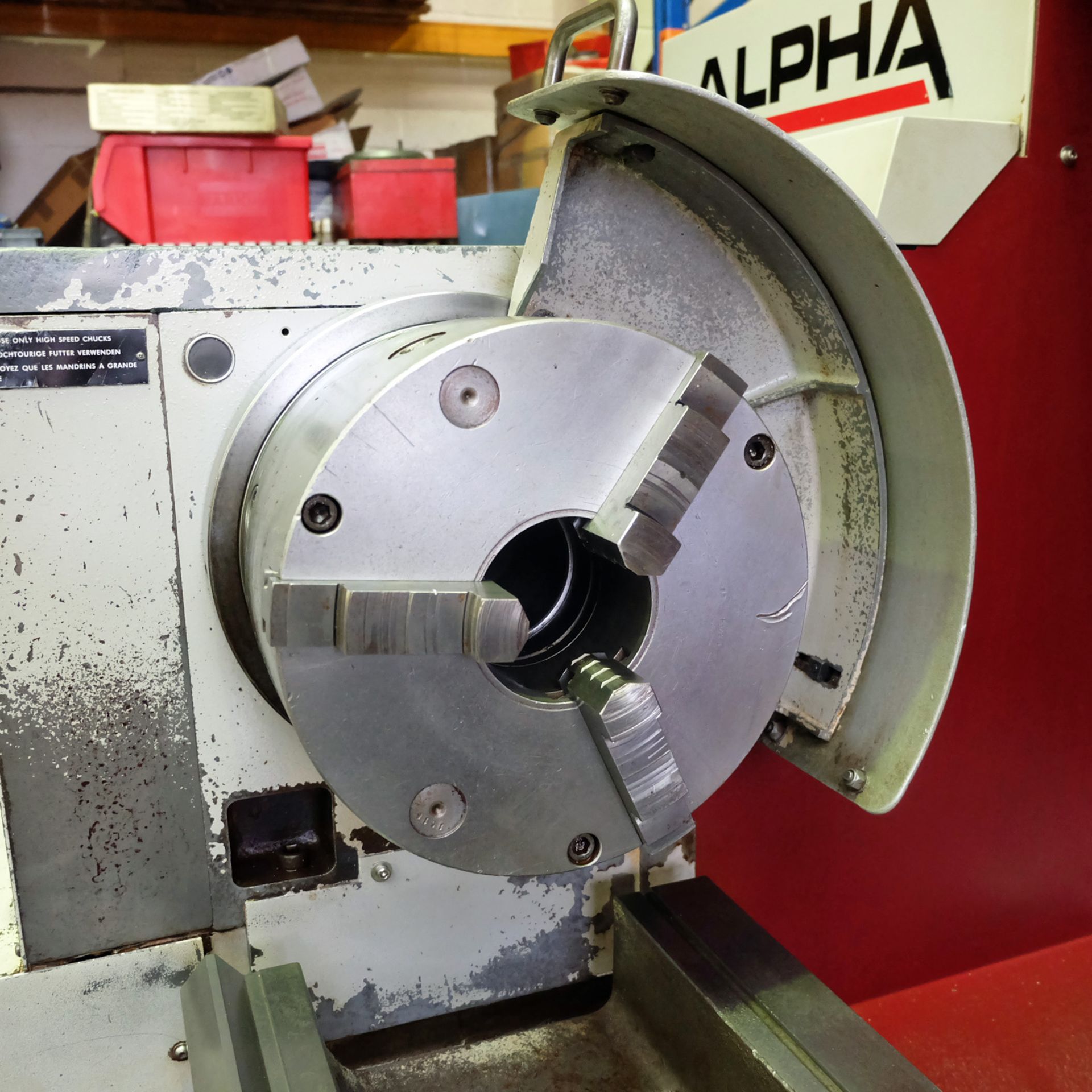 A Harrison Alpha 550 Electronic Centre Lathe - Image 2 of 10