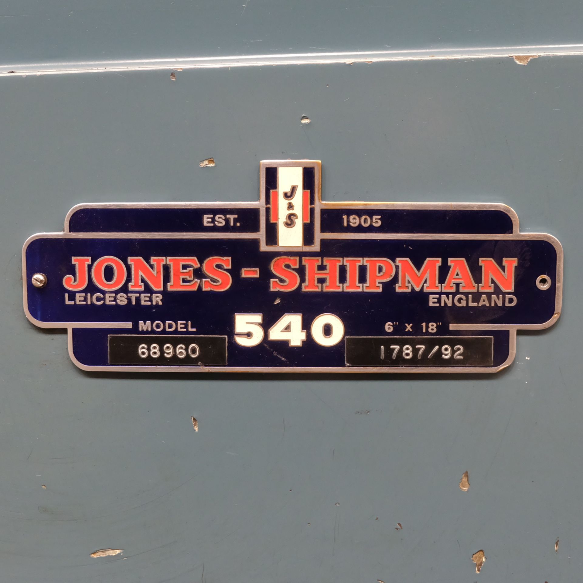 A Jones and Shipman 540P Surface Grinder, Capacity - Image 7 of 8