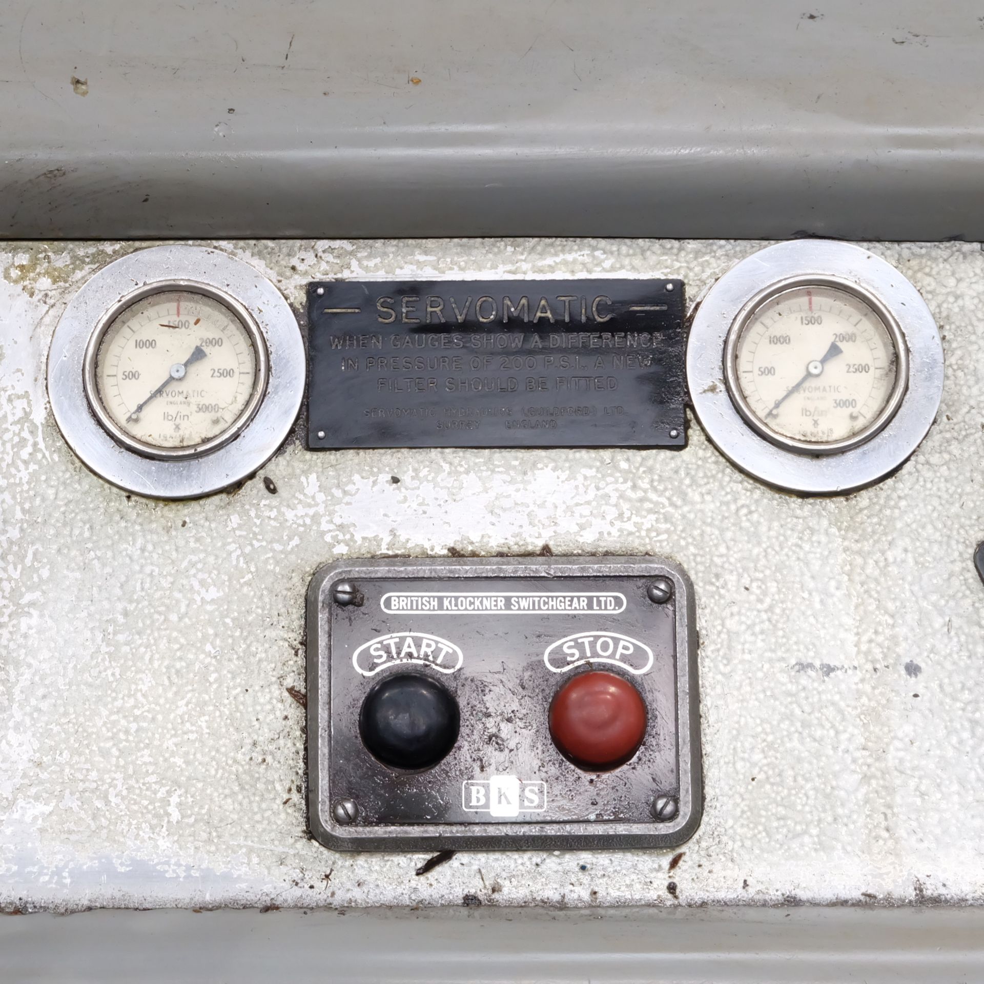 A Servomatic Pressure Unit, 1000 x 550 x 900mm h. - Image 5 of 5