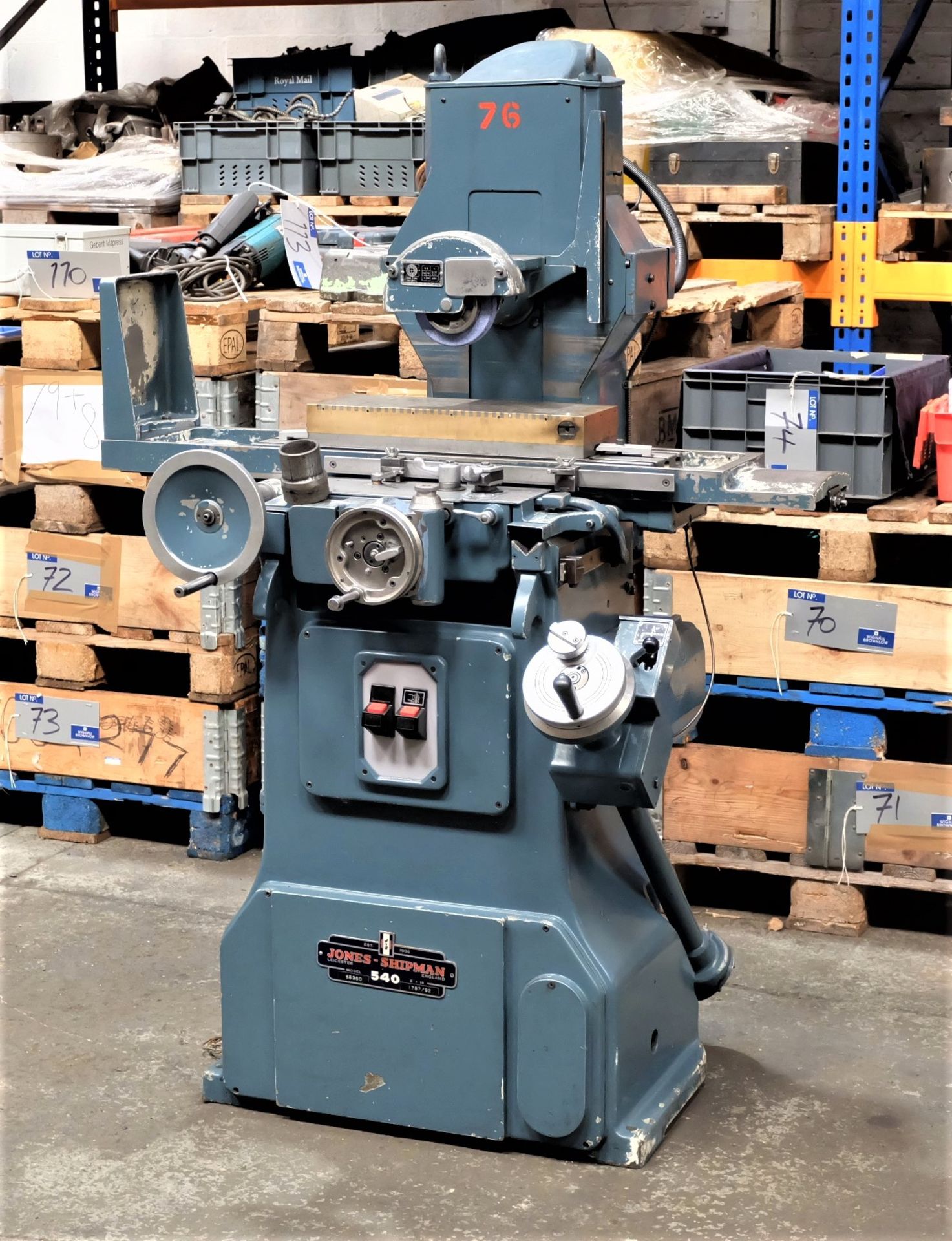 A Jones and Shipman 540P Surface Grinder, Capacity - Image 2 of 8