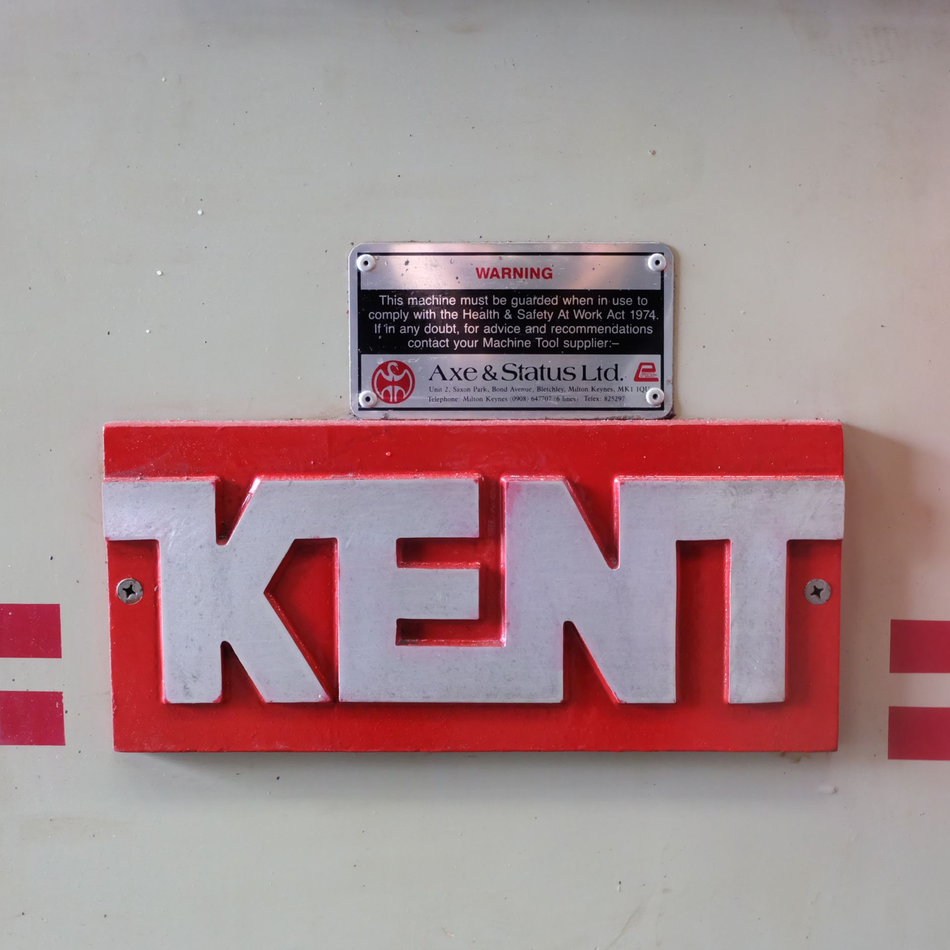 A KENT KGS-510AHD Surface Grinder, Capacity 40in x - Image 8 of 11