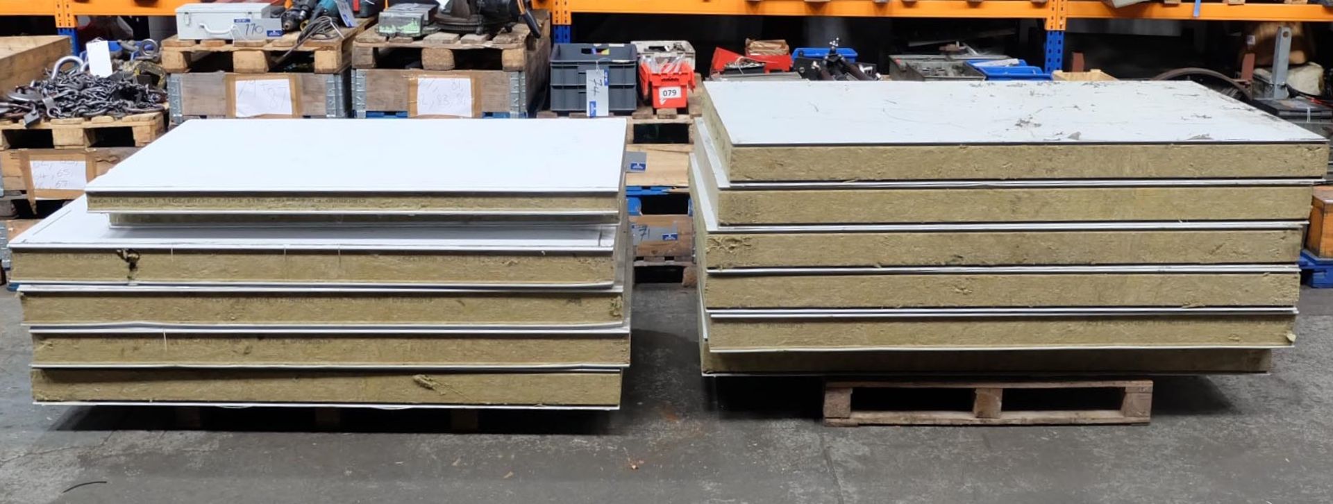 12 Insulated Panels: 9-2100mm x 1200mm x 150mm Thi - Image 2 of 11
