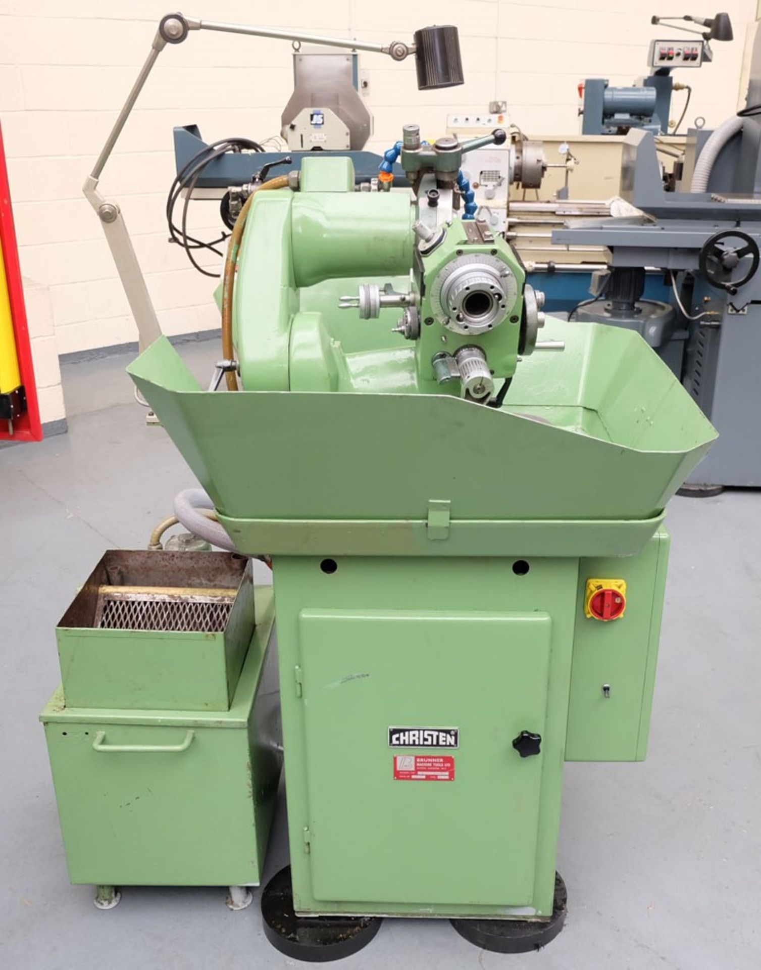 A CHRISTEN 1-32/100A Drill Grinding Machine: Capacity 1-32mm, Max Step Length 50mm, Point Angle 60- - Image 2 of 15