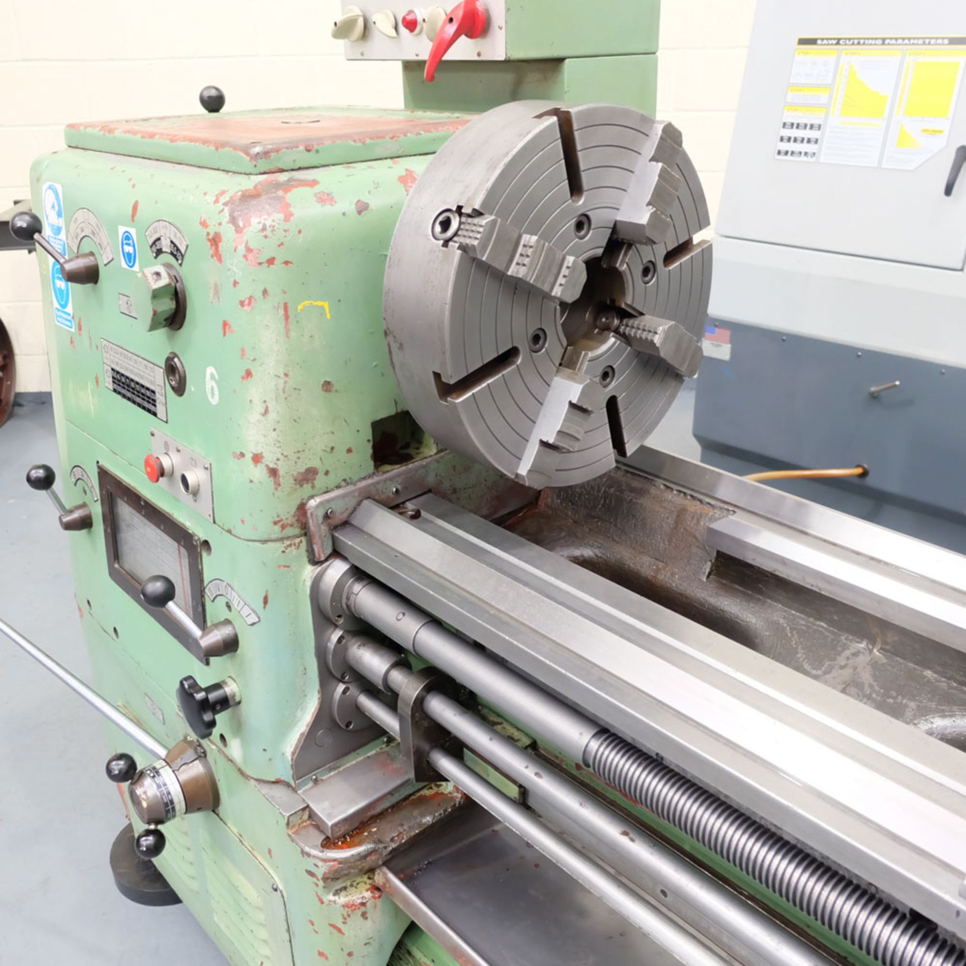 A Wewag Model 50/2000 Centre Lathe: Swing - Image 4 of 10