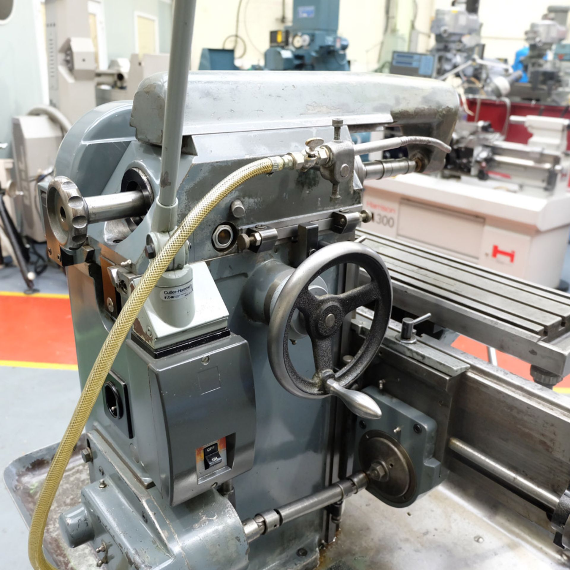 An ACIERA F3 Horizontal Milling Machine: Table 700mm x 190mm, Spindle Speeds 155-2500rpm. - Image 6 of 10