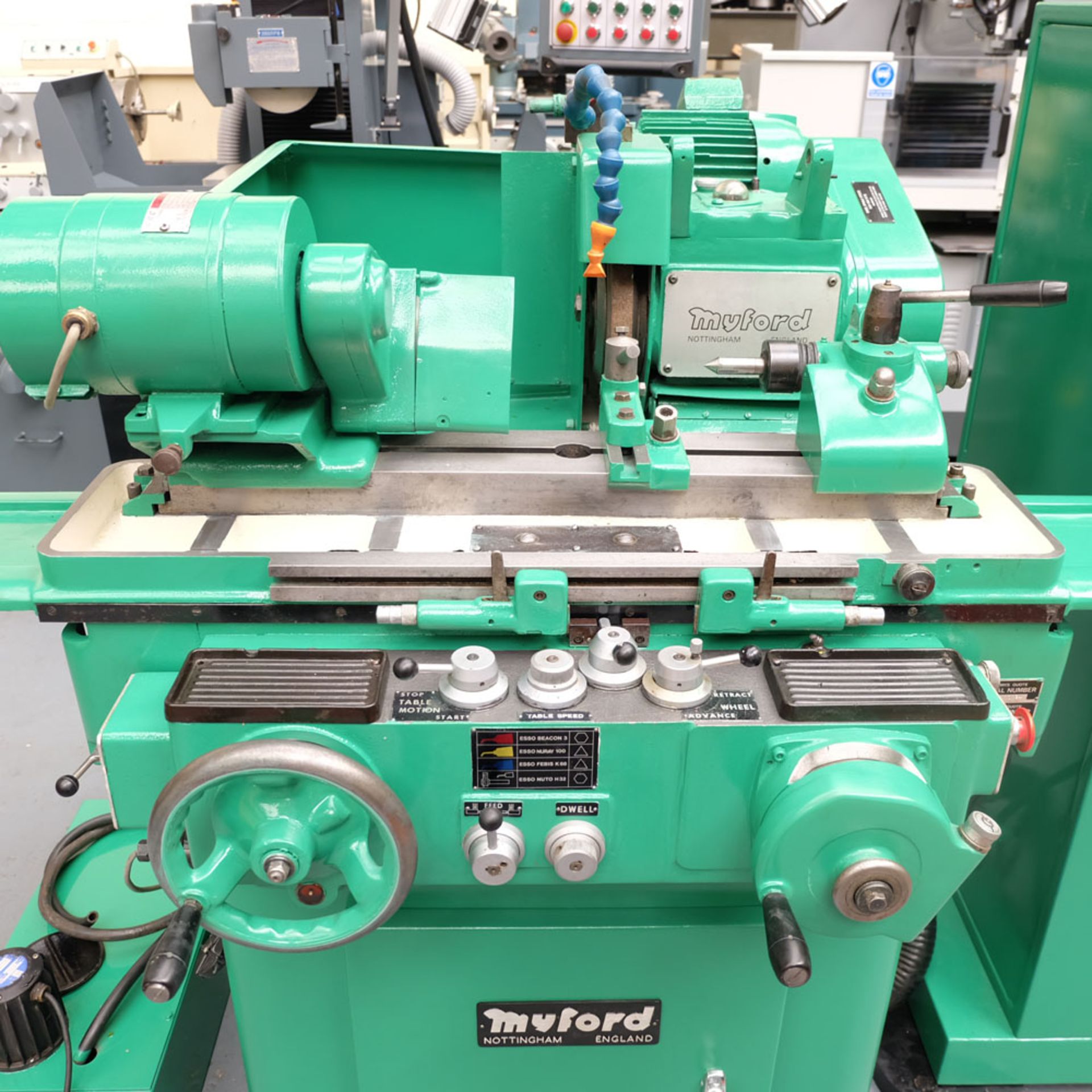 A MYFORD MG12-HA Hydraulic Cylindrical Grinder: Maximum Grinding Capacity 3in Diameter, Swing Over - Image 2 of 13