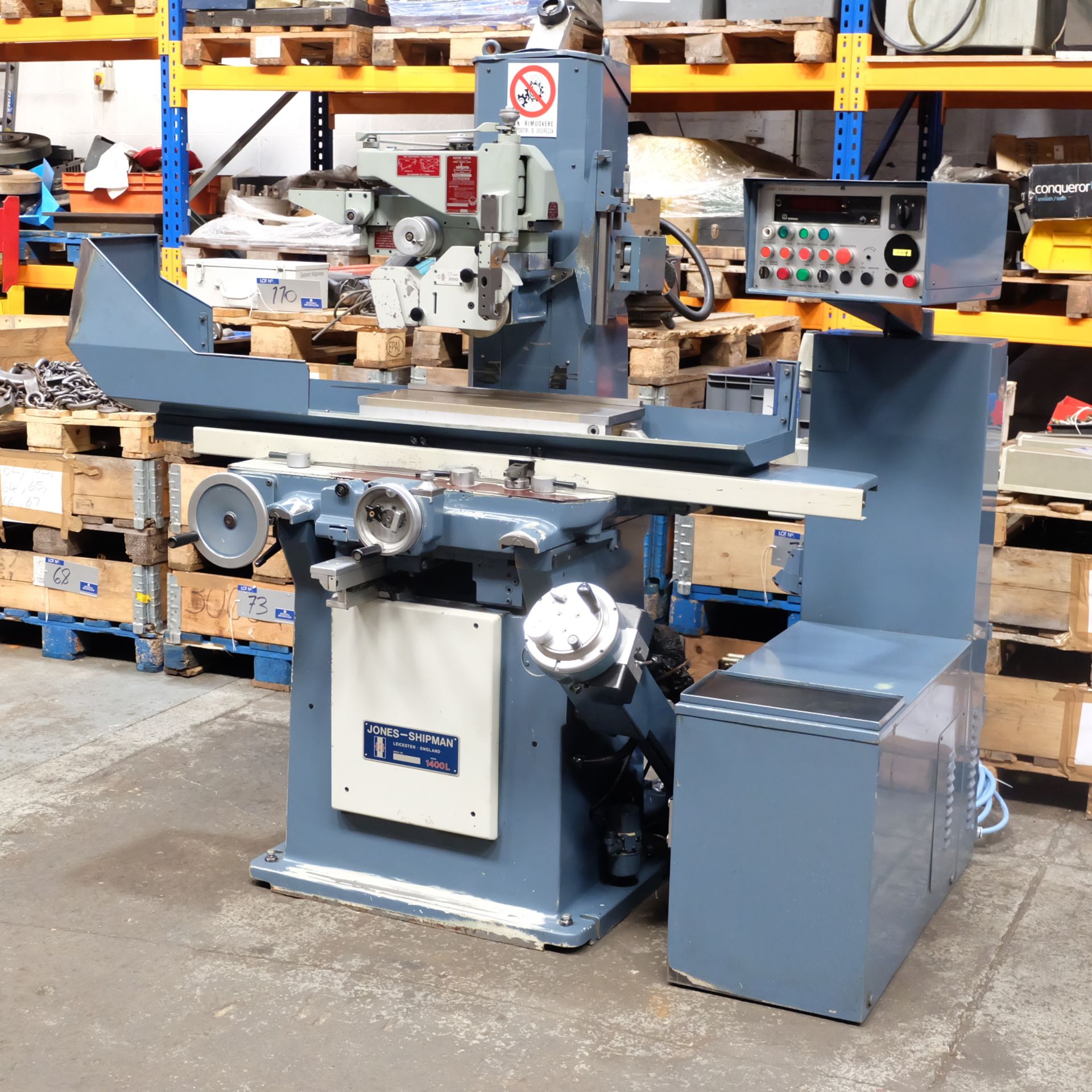 A Jones and Shipman 1400L Surface Grinder - Image 3 of 13