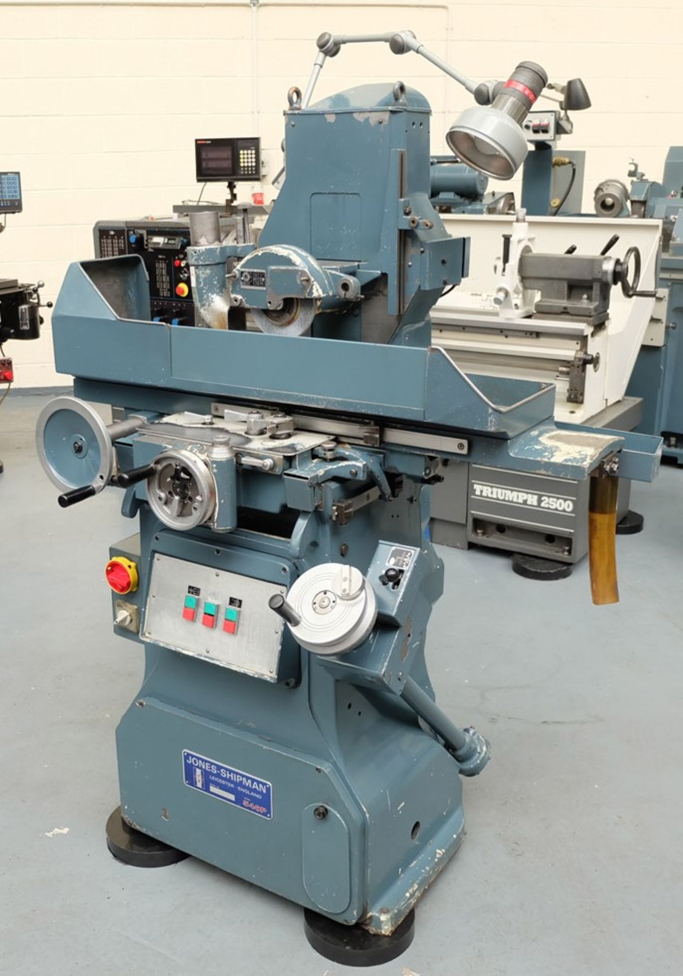 A JONES and SHIPMAN 540P Surface Grinder: Capacity 18in x 6in, Power Rise and Fall. - Image 2 of 7