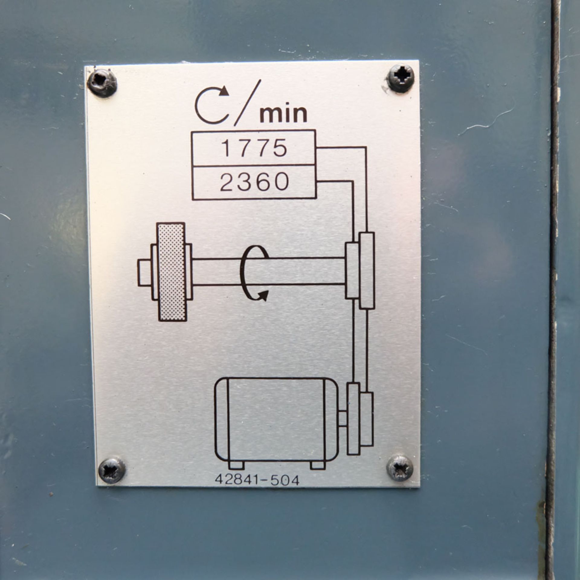 A JONES and SHIPMAN Type 1415 Toolroom Surface Grinder: Capacity 27in x 12in, Power Rise and Fall to - Image 11 of 14