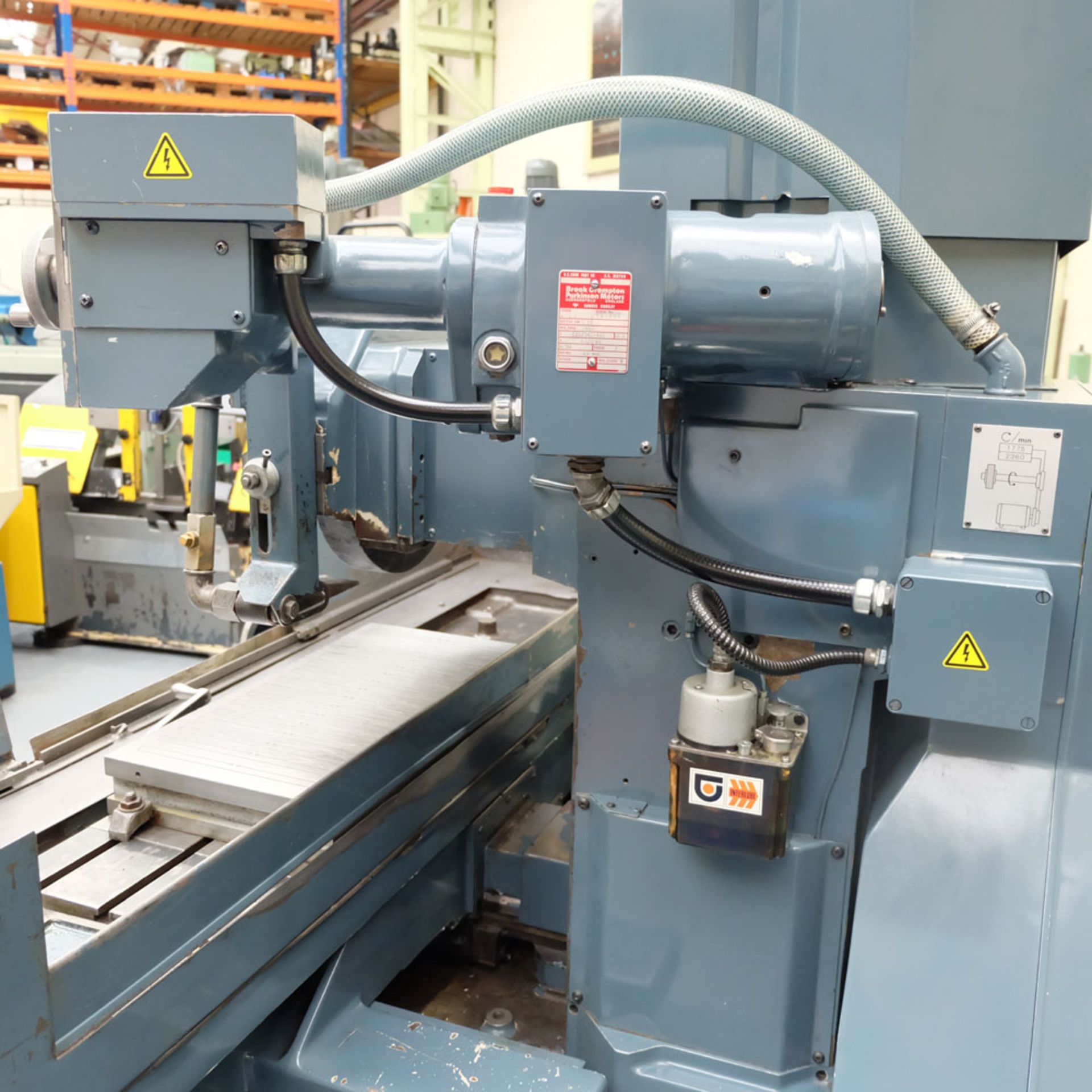 A JONES and SHIPMAN Type 1415 Toolroom Surface Grinder: Capacity 27in x 12in, Power Rise and Fall to - Image 10 of 14