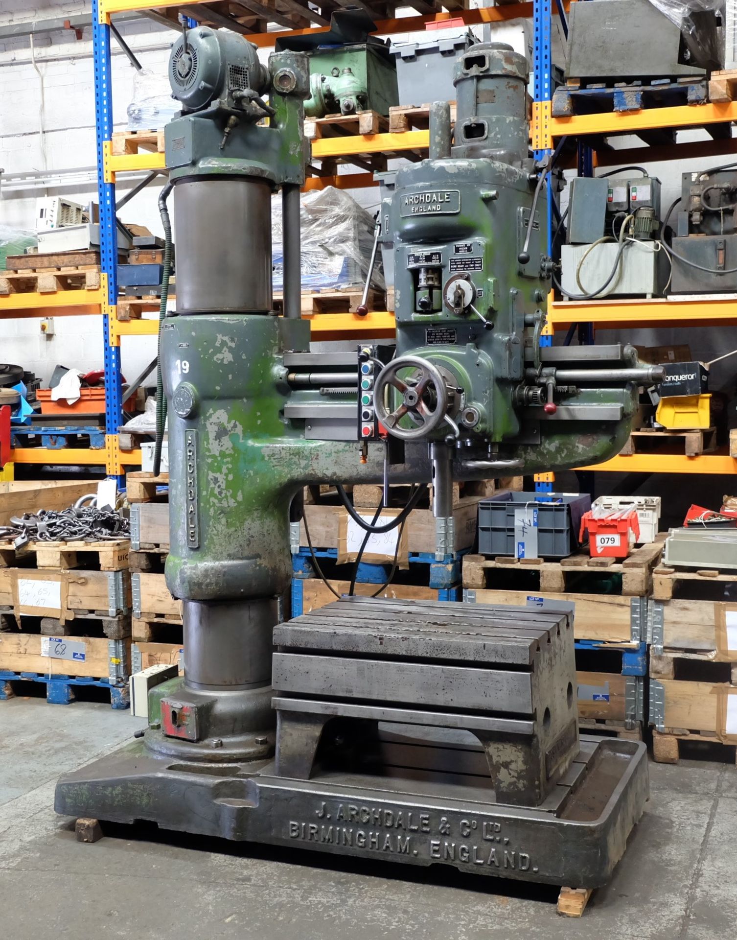 An Archdale 4ft Radial Arm Drill. - Image 2 of 11